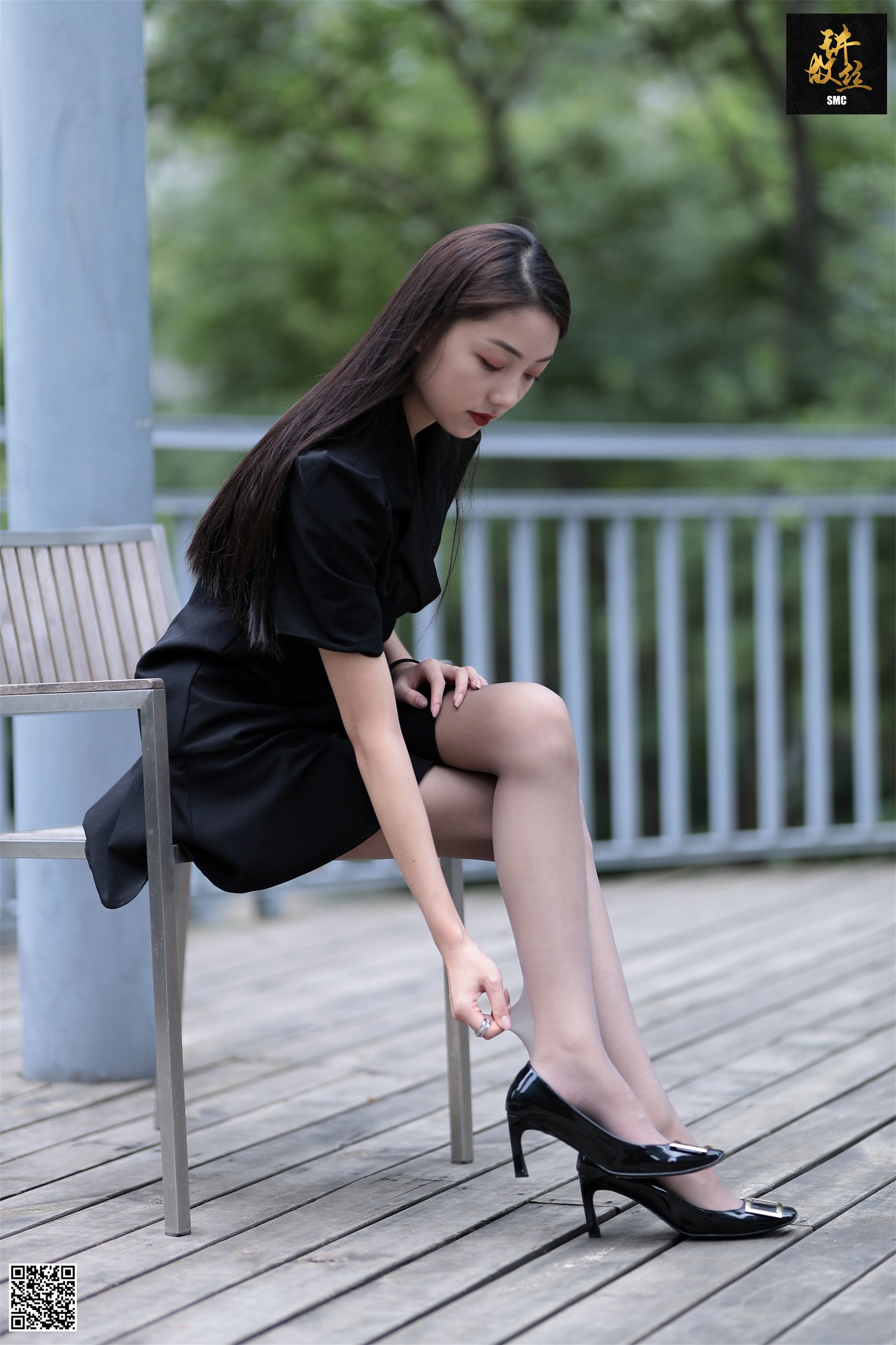 [丝慕] 特写集TX001 诗晴 《灰丝特写》