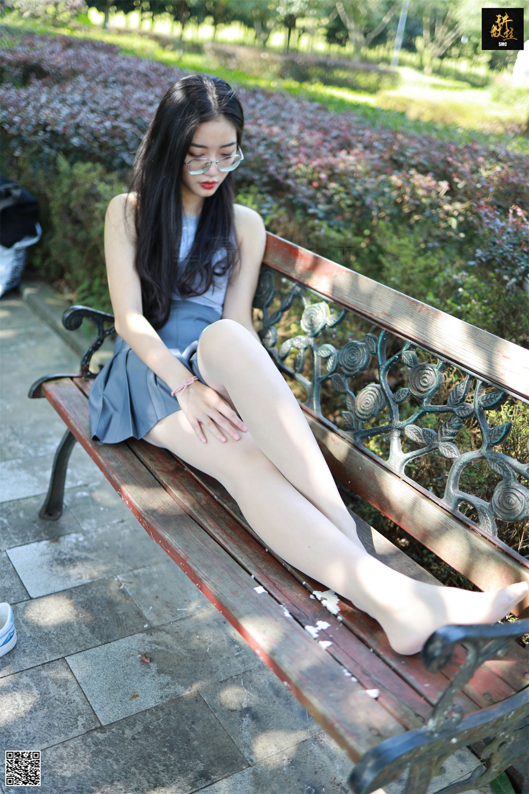 [丝慕] 特写集TX003 双双 《校园小丝妹》