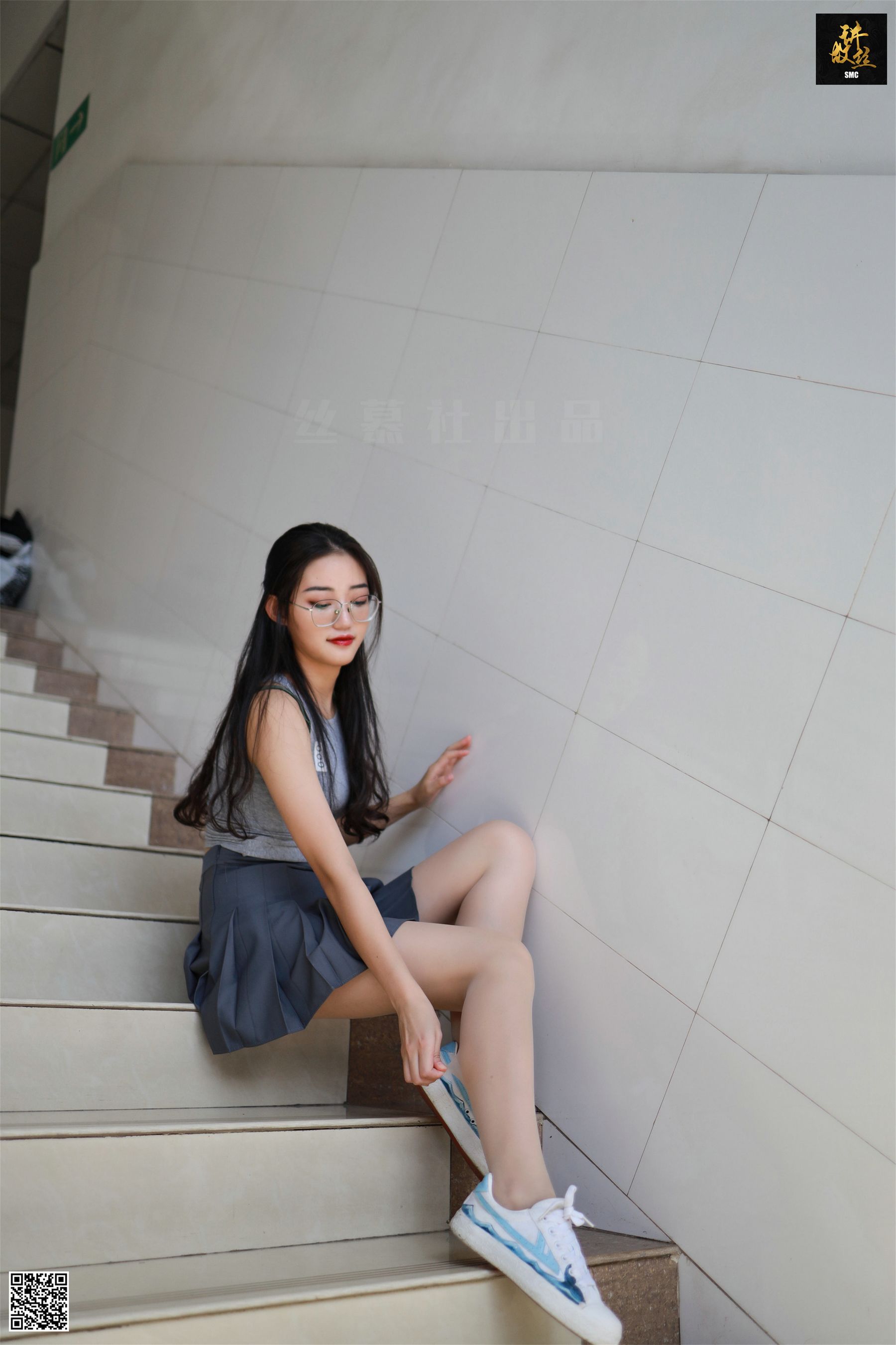 [丝慕] 特写集TX003 双双 《校园小丝妹》