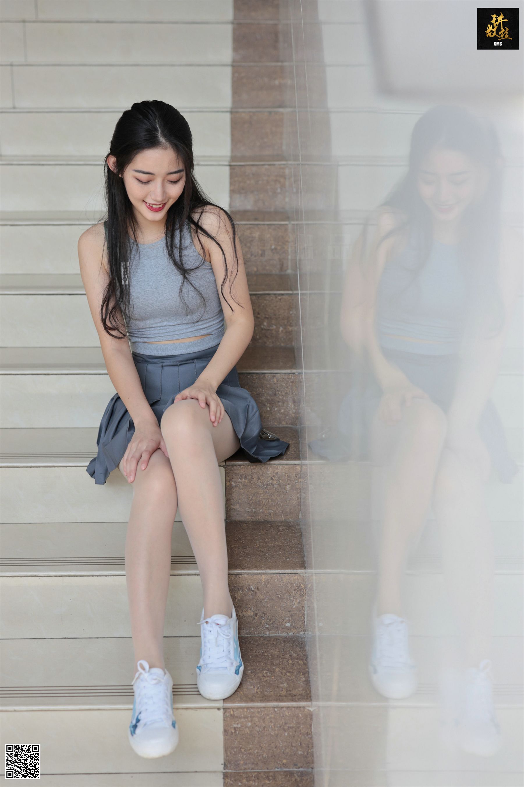 [丝慕] 特写集TX003 双双 《校园小丝妹》