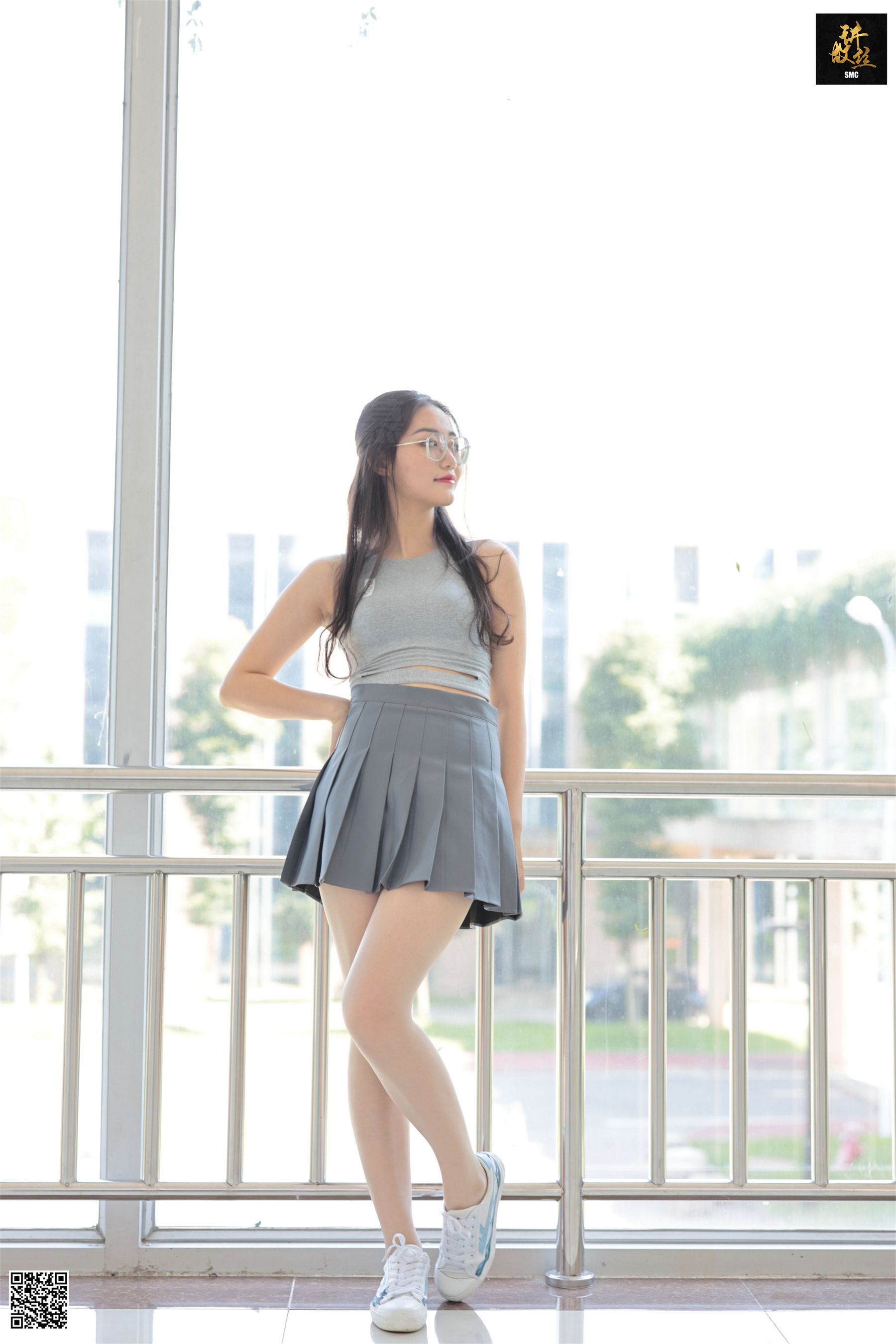 [丝慕] 特写集TX003 双双 《校园小丝妹》