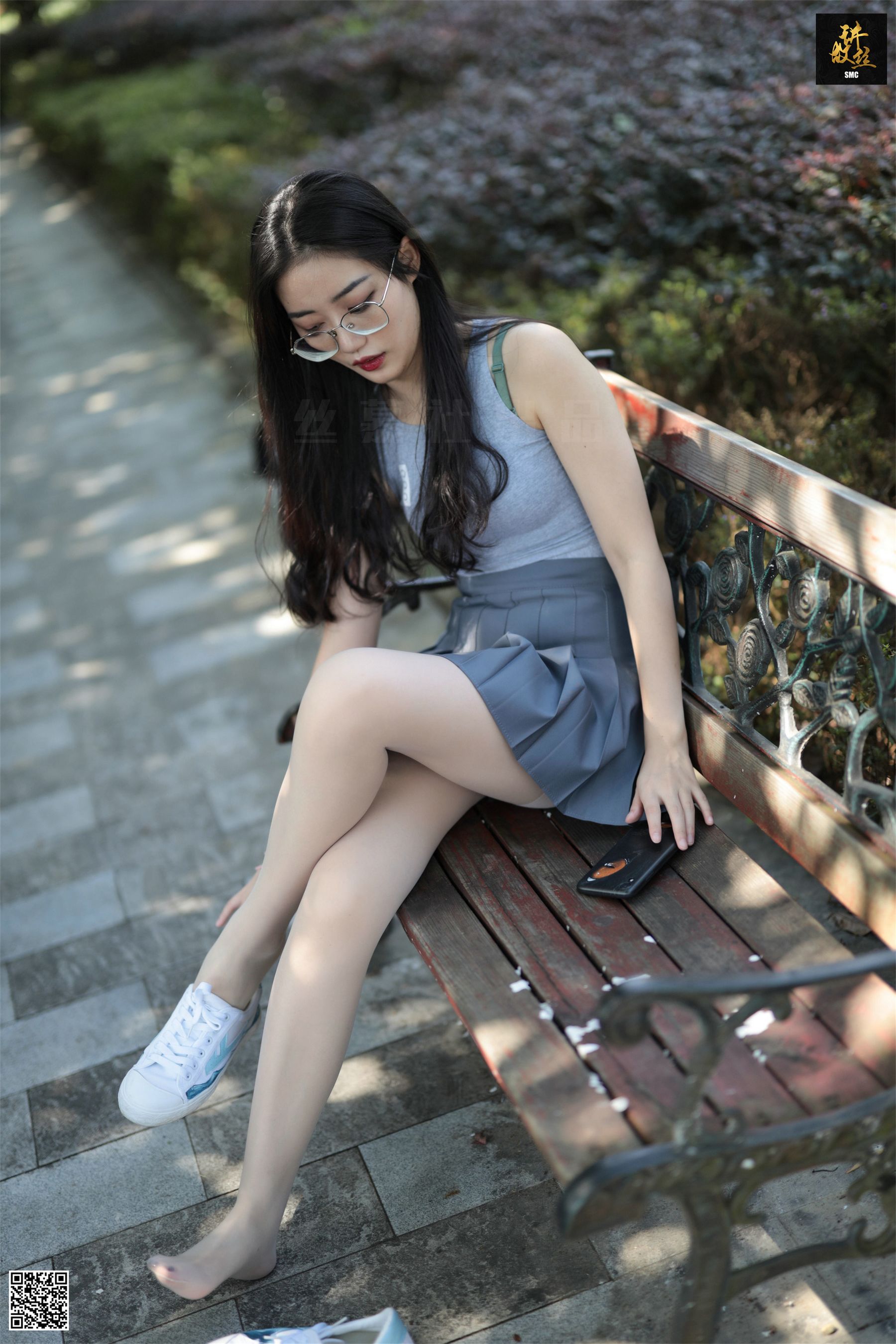 [丝慕] 特写集TX003 双双 《校园小丝妹》