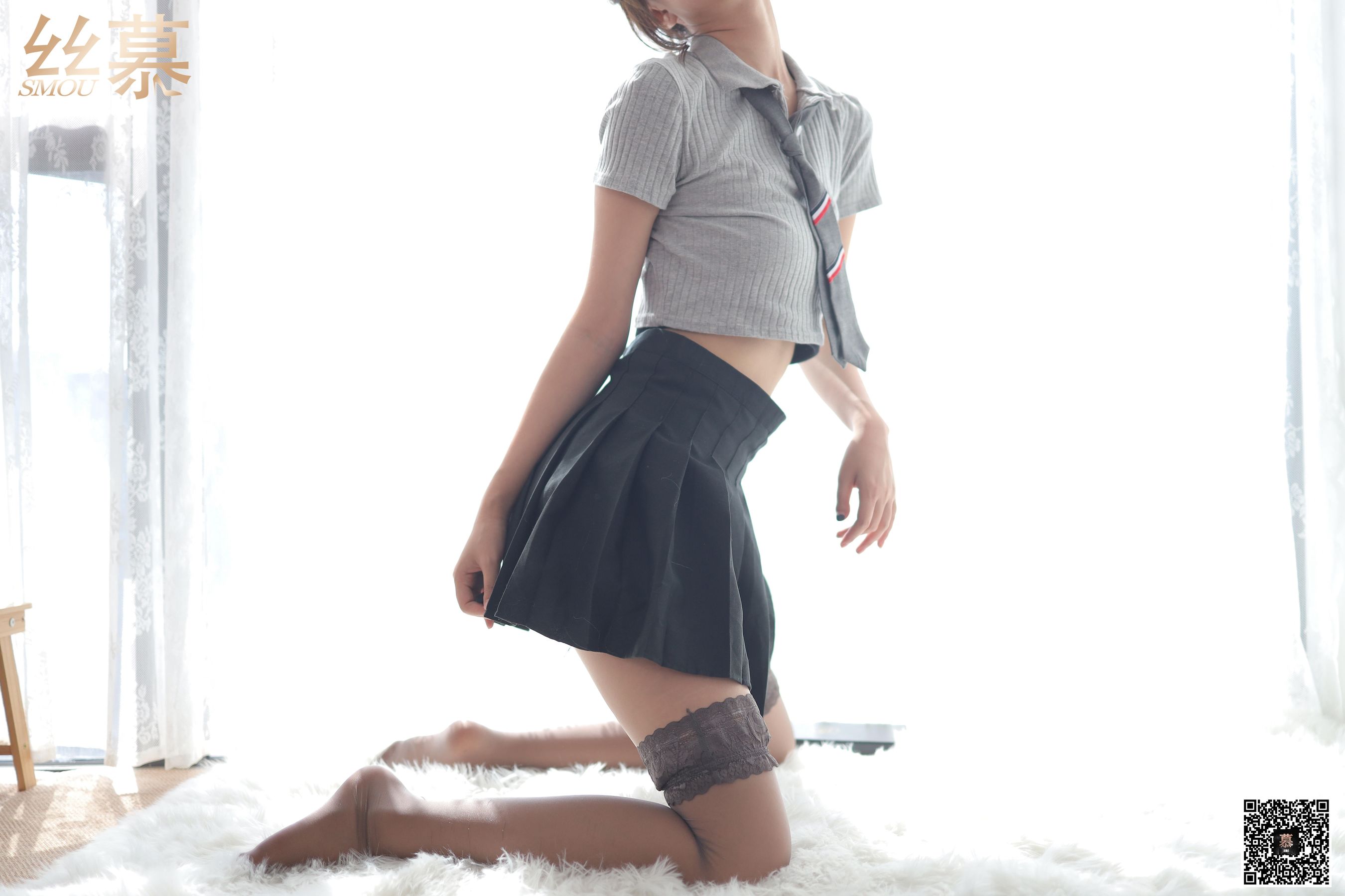 [丝慕] 特写集TX041 米朵 《缠在腿上的双丝诱惑》