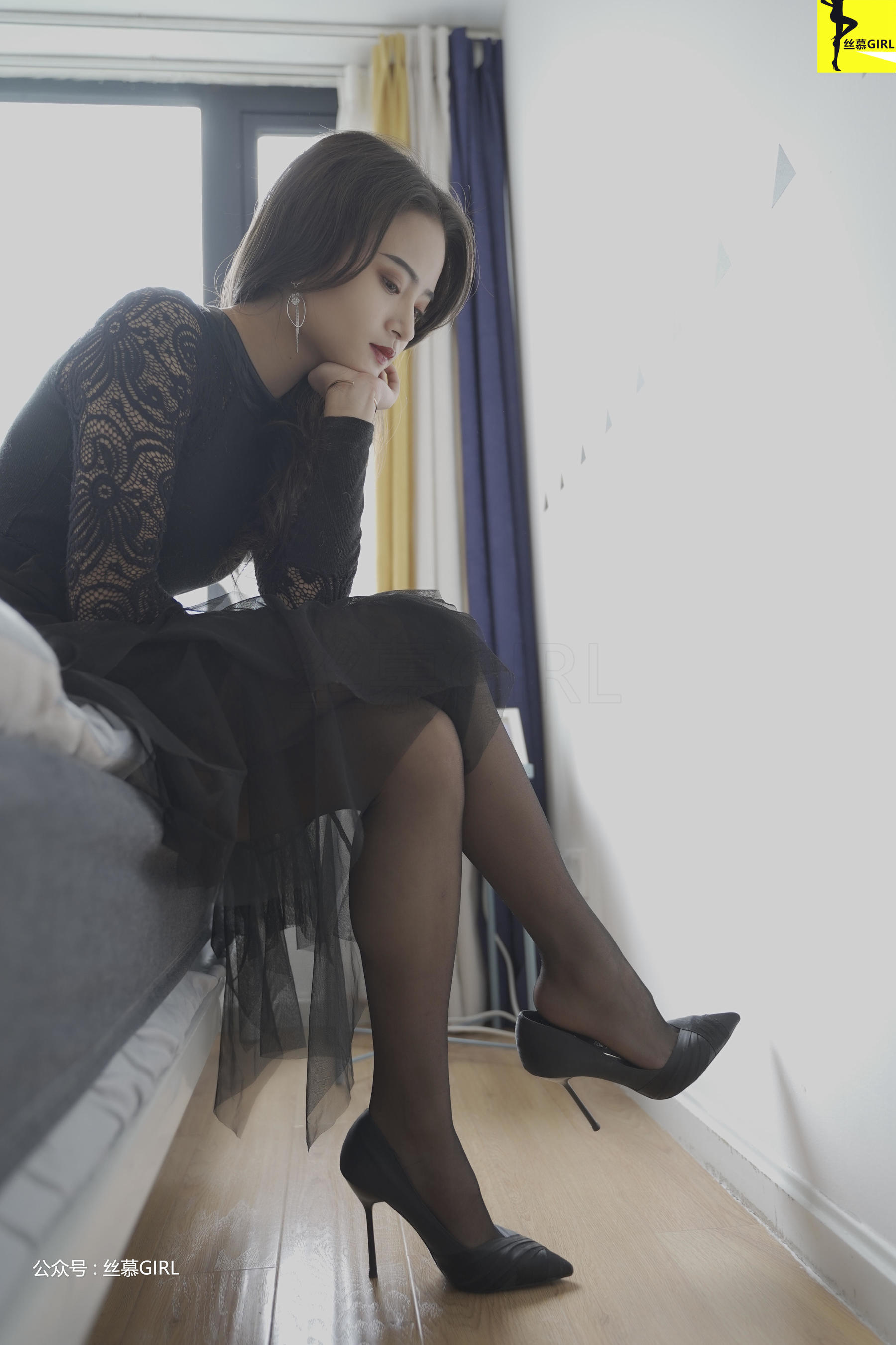 [丝慕] 第026期 静静&Miya 《白里黑还是黑里白》