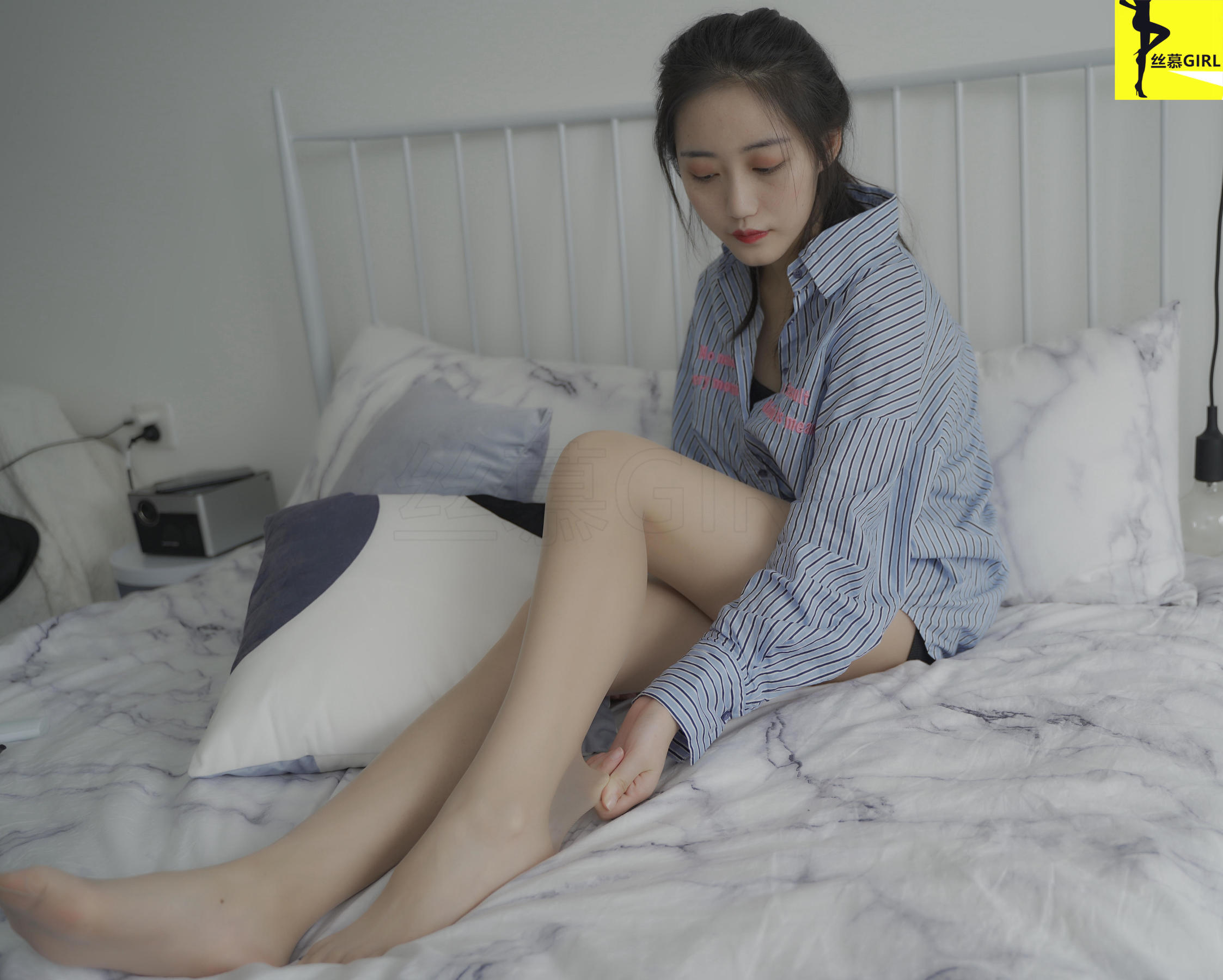 [丝慕] 第032期 双双 丝密《她来了》