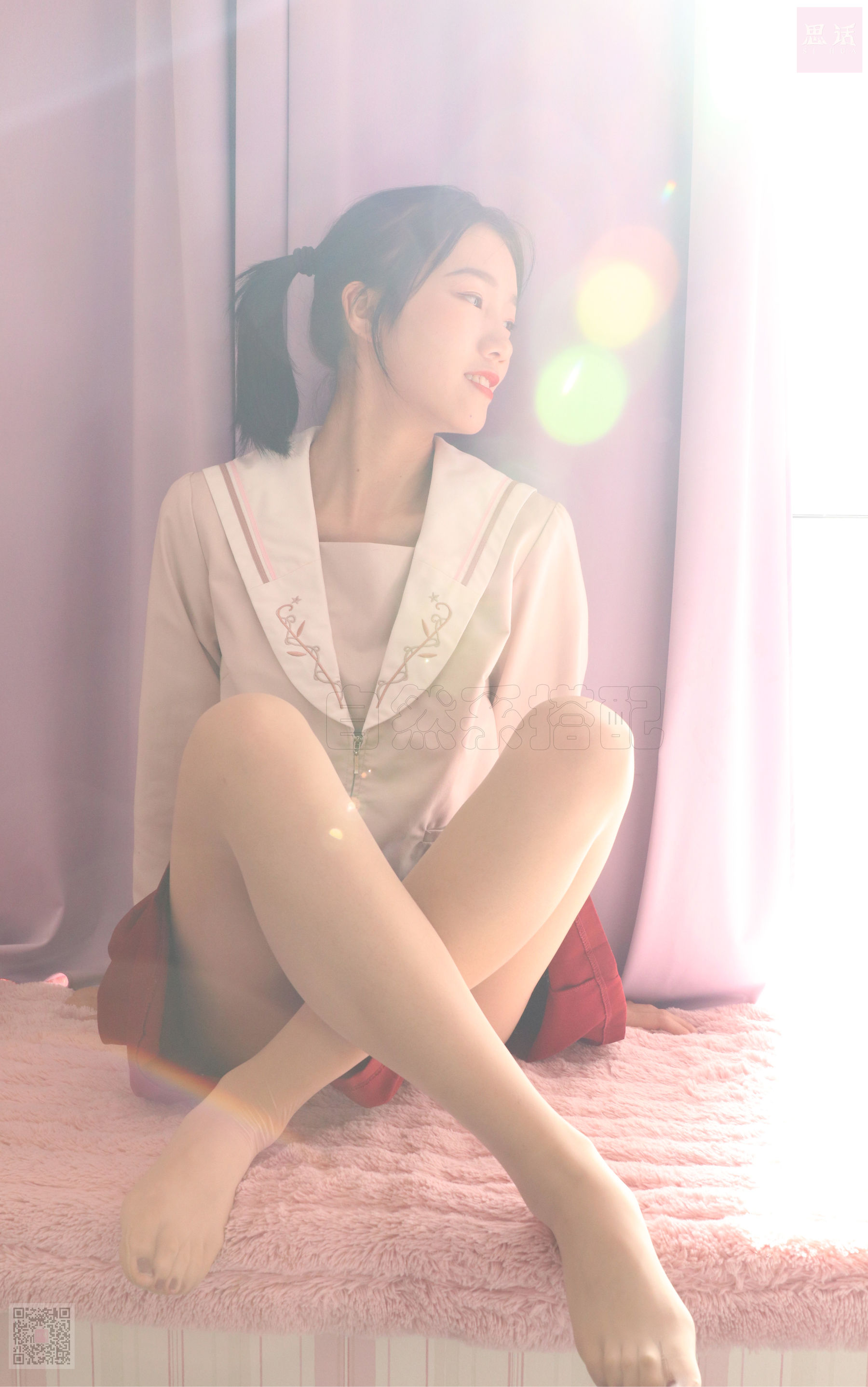 [思话SiHua] SH038 瑶瑶 薄丝袜的JK少女