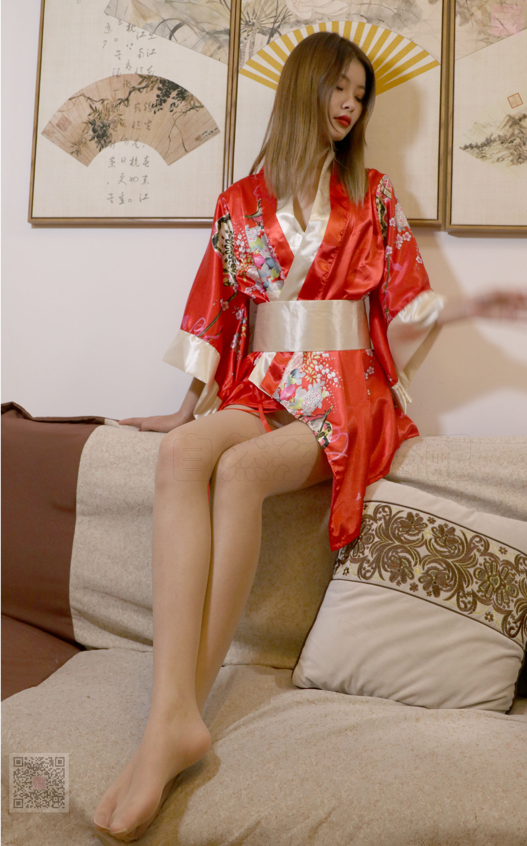 [思话SiHua] SH055 可乐 可乐的和服驾到