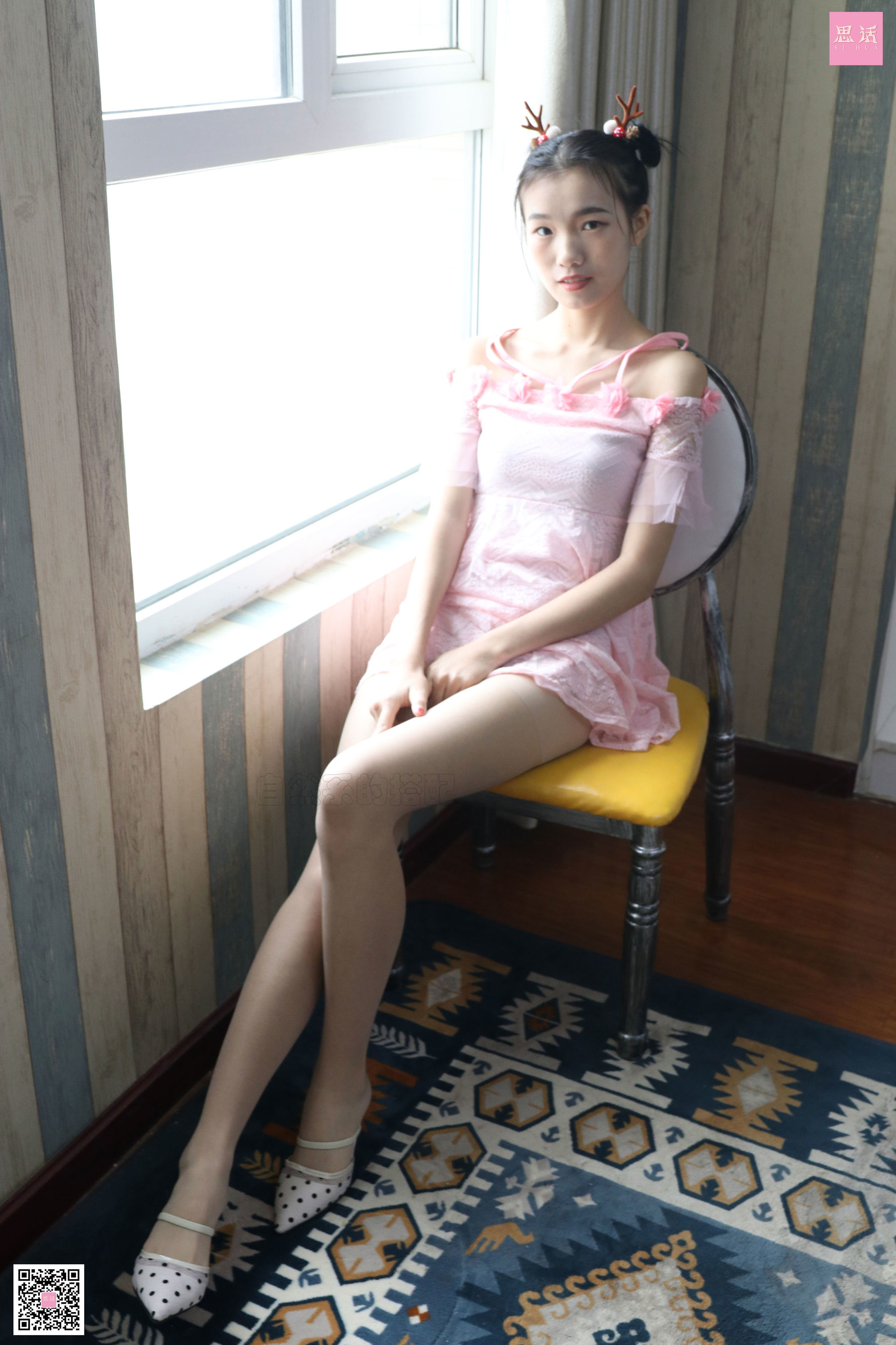 [思话SiHua] SH091 瑶瑶 粉色少女系很适合我耶！