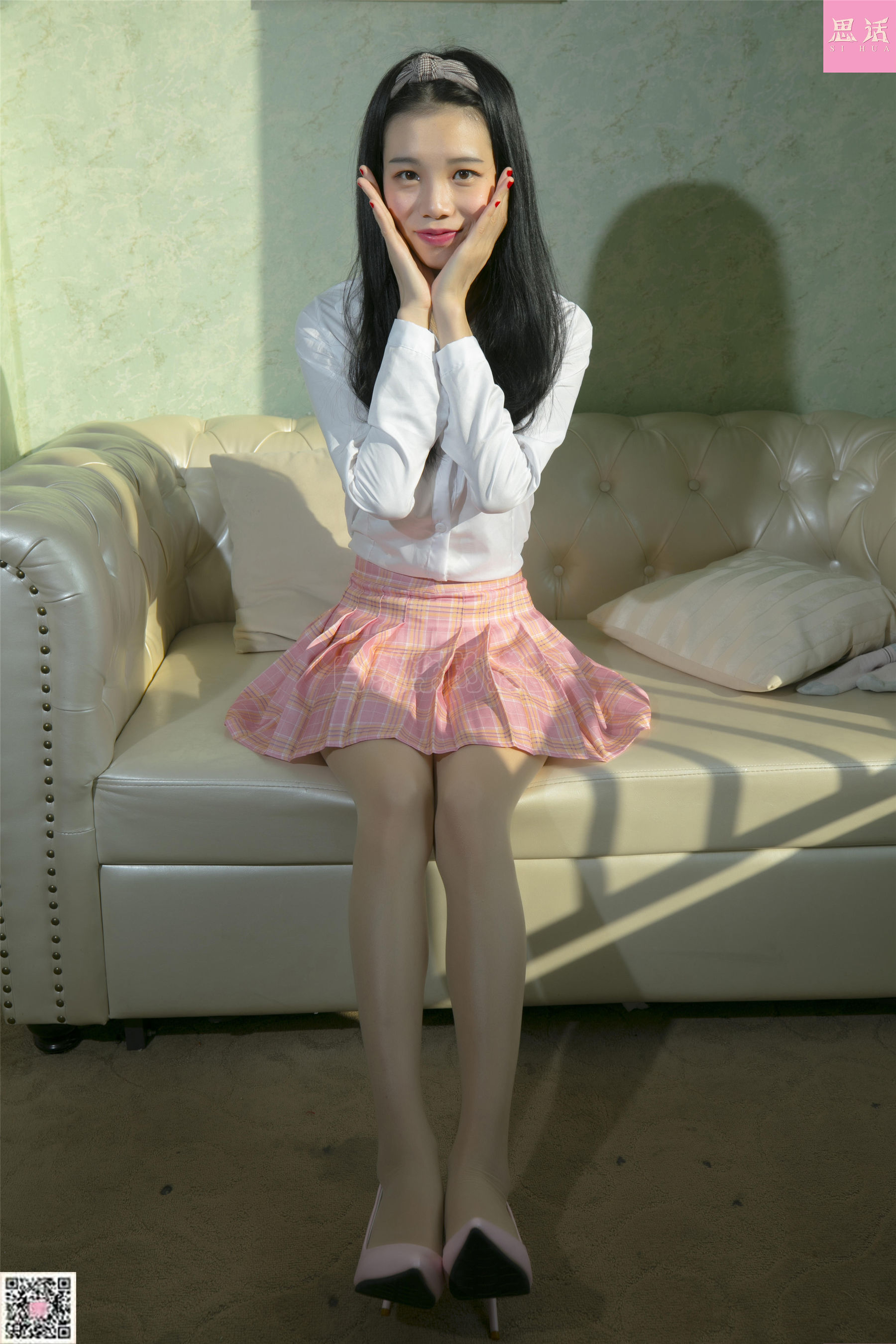 [思话SiHua] SH110 小俏 春日阳光下的迷情少女