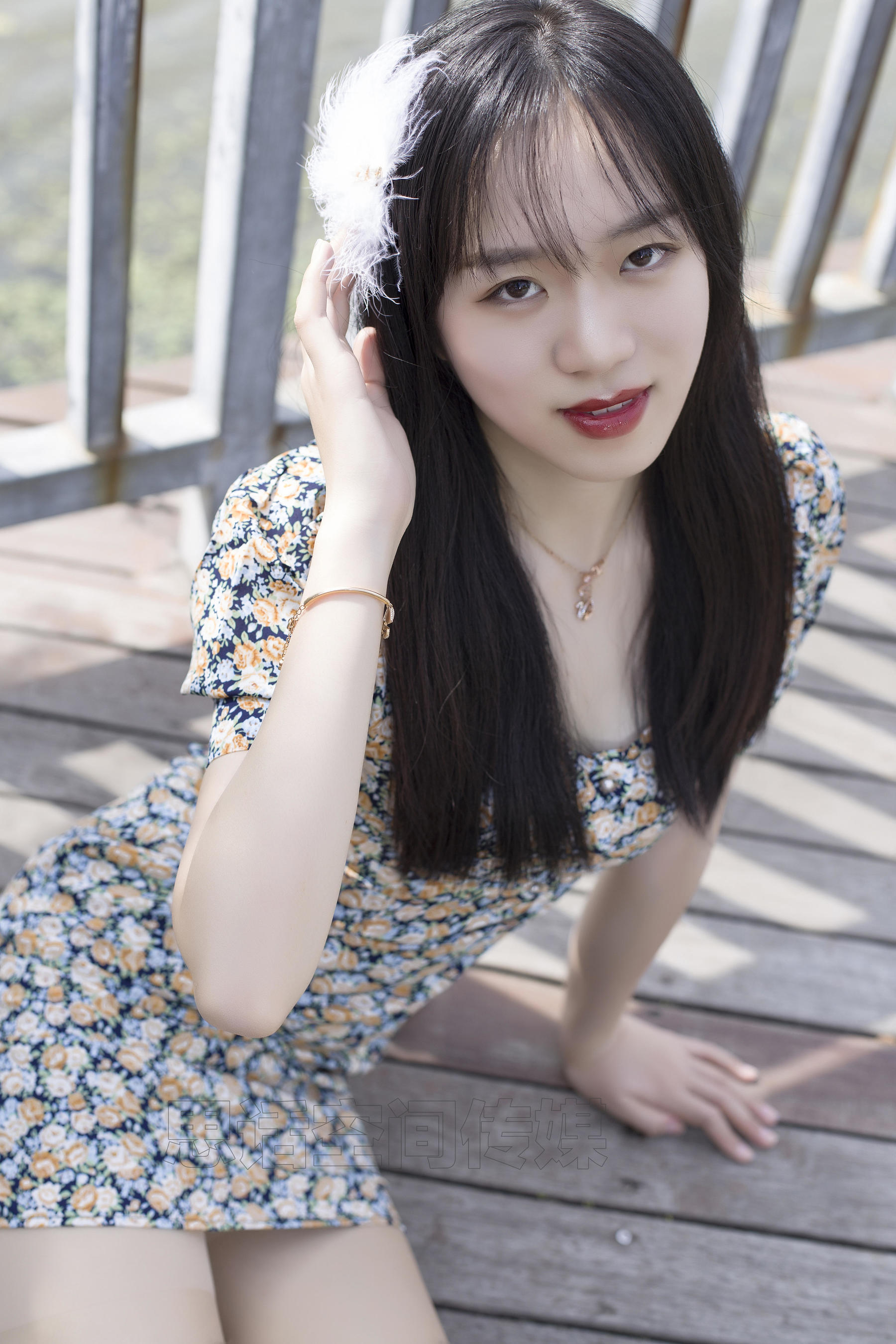 [思话SiHua] SH121 子琦 绿林碎花