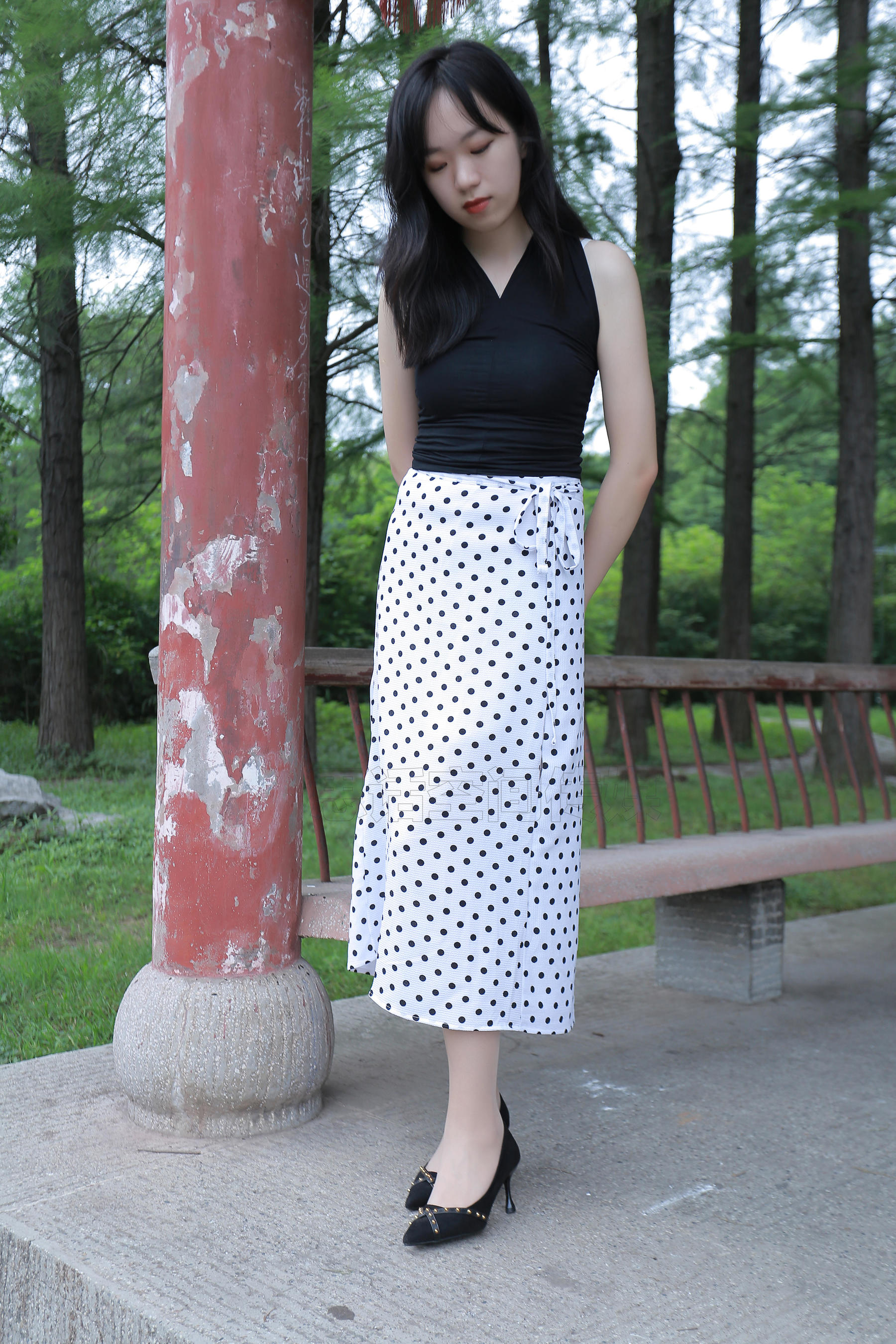[思话SiHua] SH133 琦琦 温婉淑女游公园