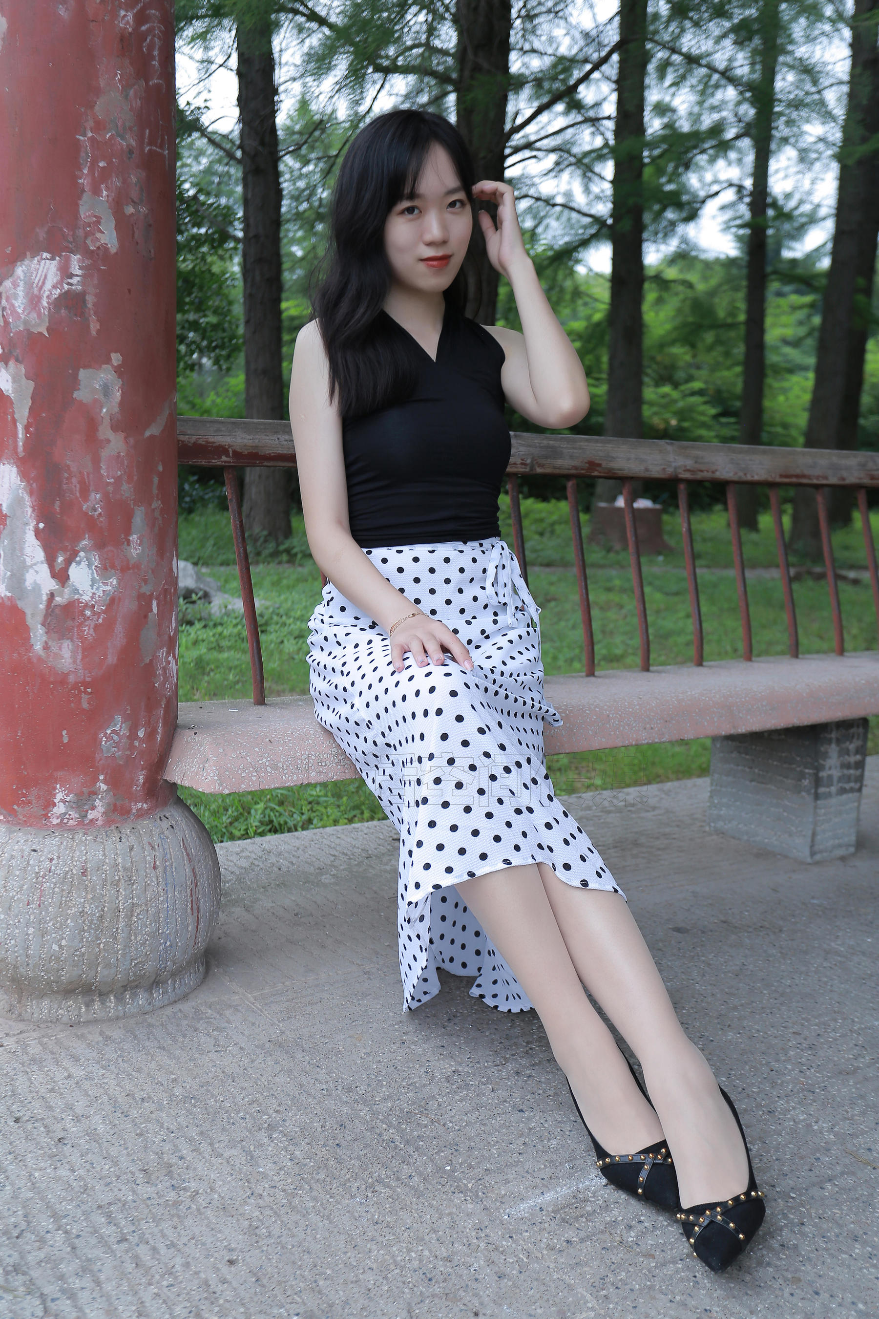 [思话SiHua] SH133 琦琦 温婉淑女游公园