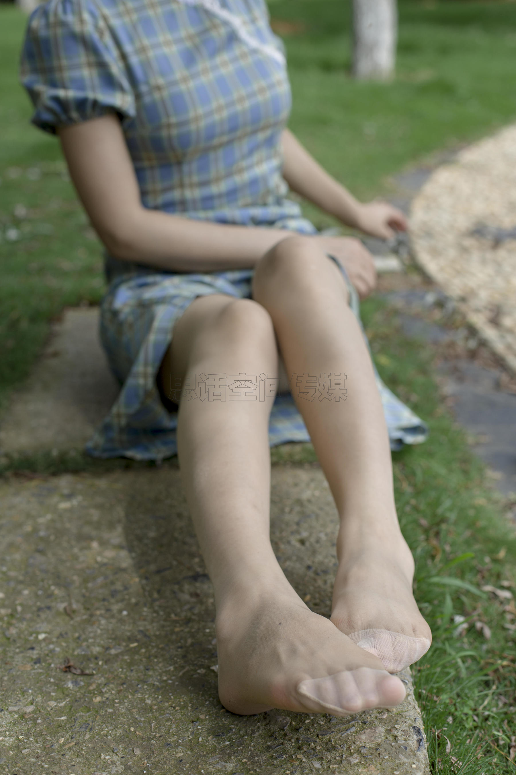 [思话SiHua] SH173 诗诗 旗袍肉丝女孩逛公园