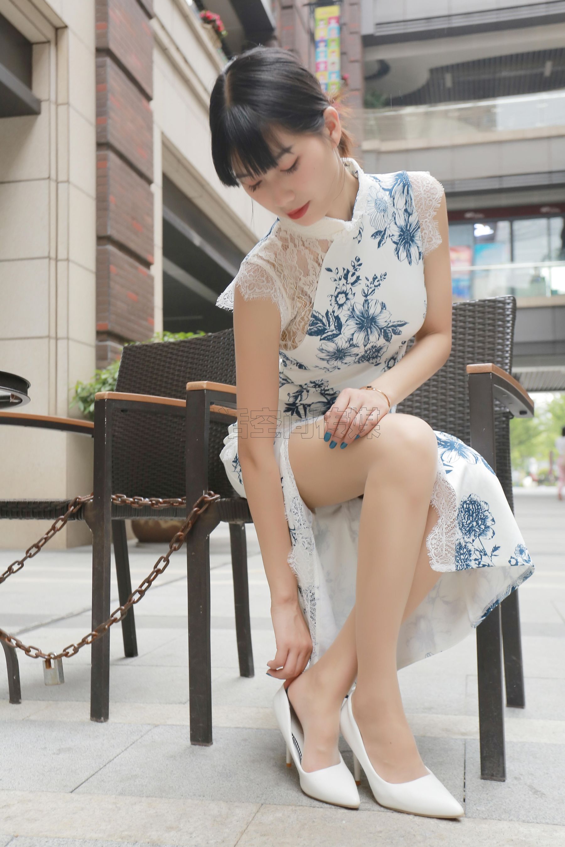 [思话SiHua] SH187 诗诗 穿肉丝的旗袍女神