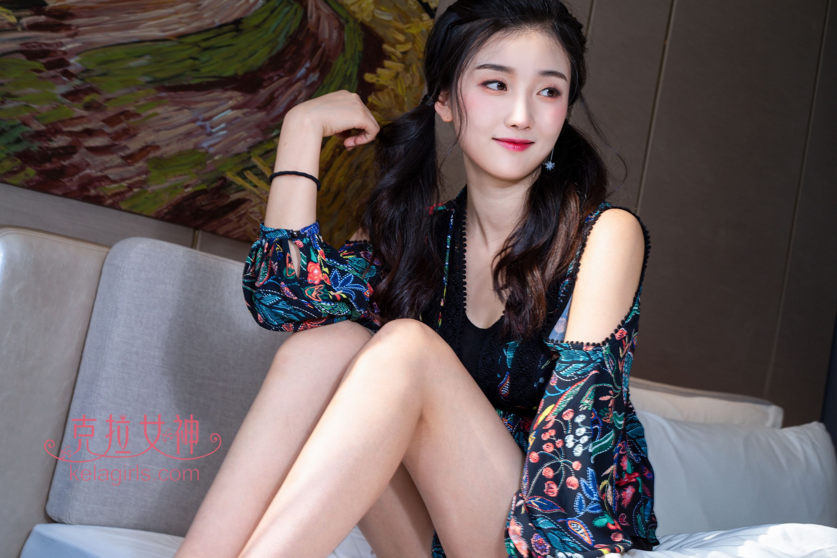 [克拉女神Kelagirls]  馨馨 十指殷红