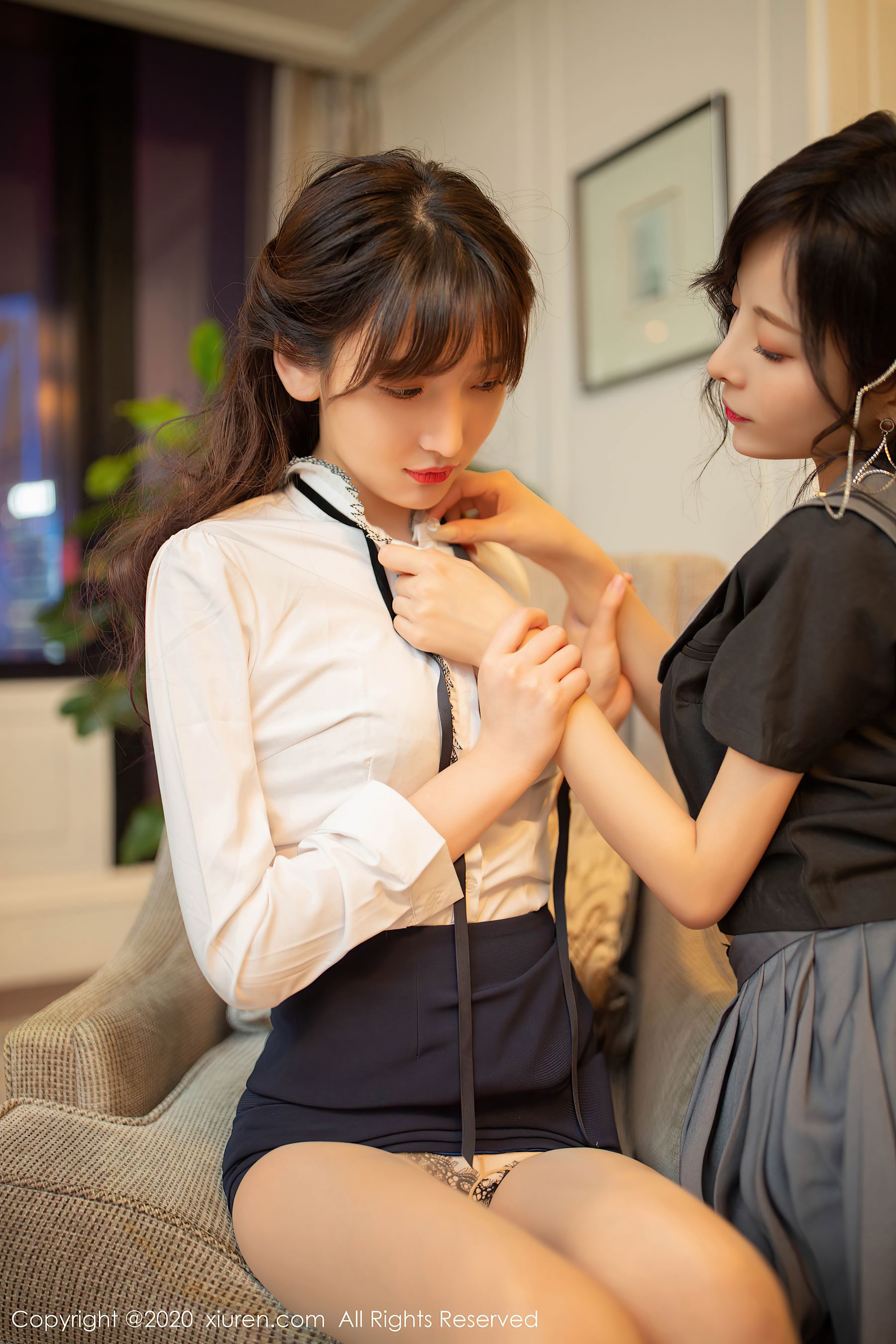 [秀人XiuRen] No.2626 @陈小喵&@陆萱萱