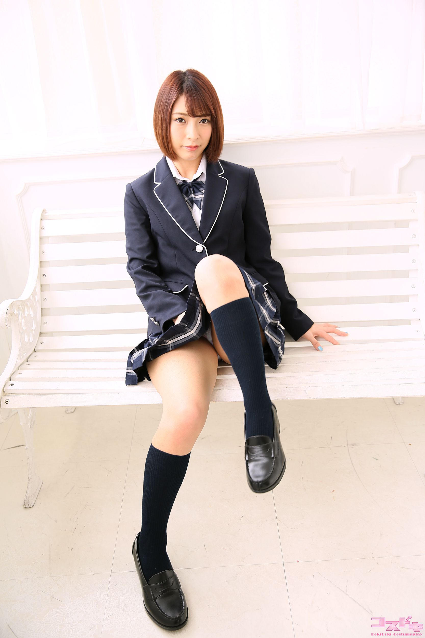 [Cosdoki] Miku Abeno 阿部乃みく abenomiku2_pic_seifuku1+2