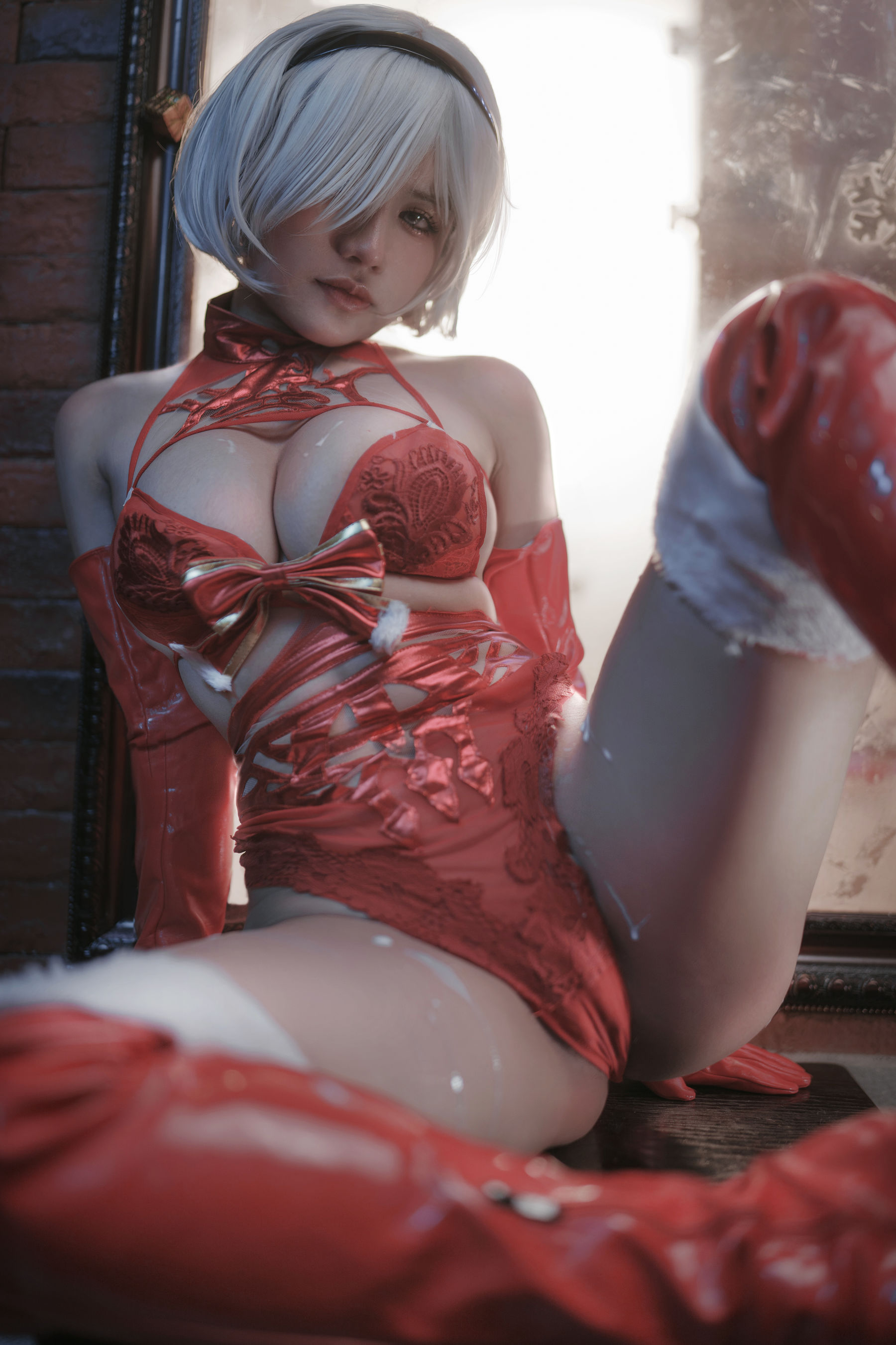 [Cosplay] 一笑芳香沁 - 2B圣诞