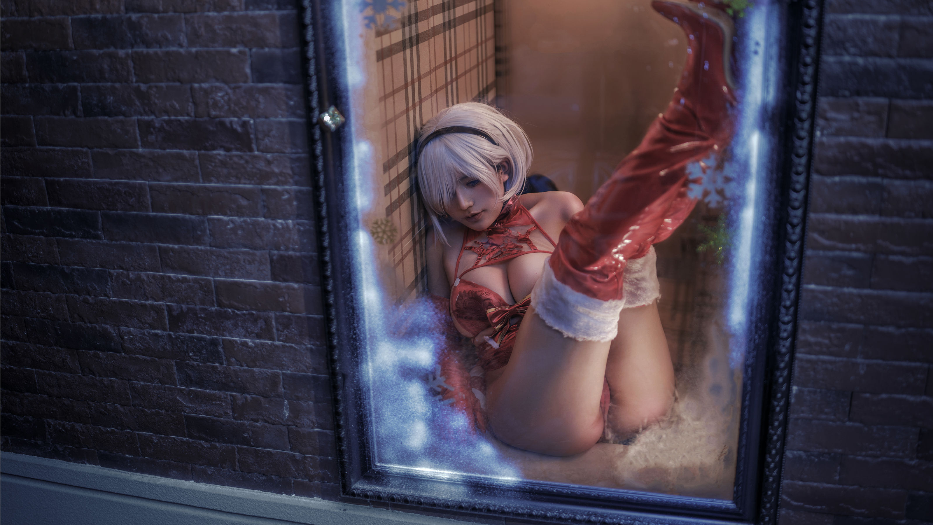 [Cosplay] 一笑芳香沁 - 2B圣诞