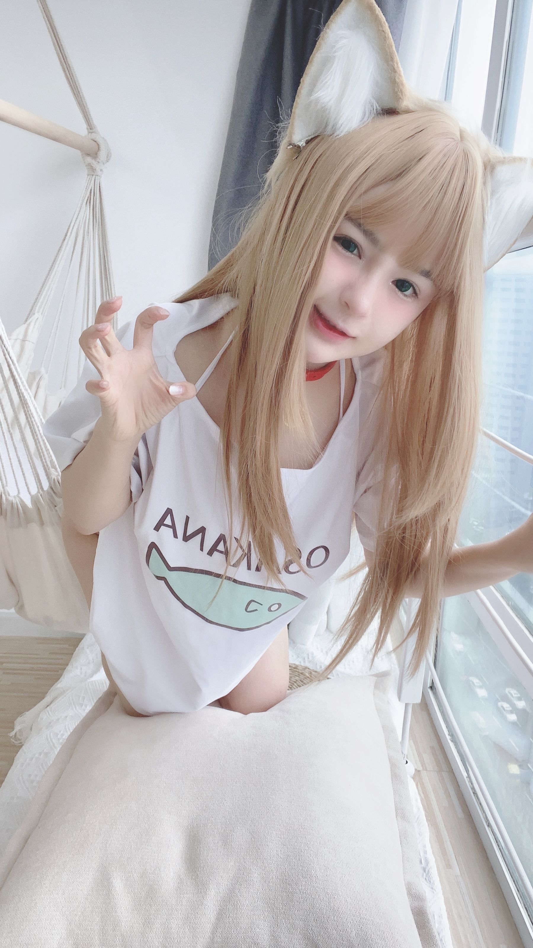 [Cosplay] 桜井宁宁 - 猫娘