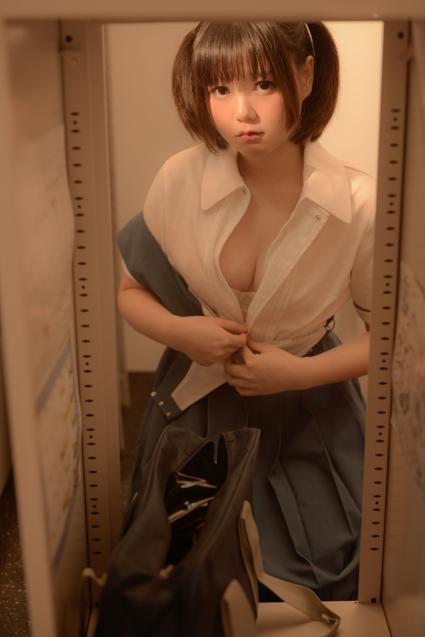 [Cosplay] きょう肉肉 Vol.18 Latex Catsuit Girl ラテックス