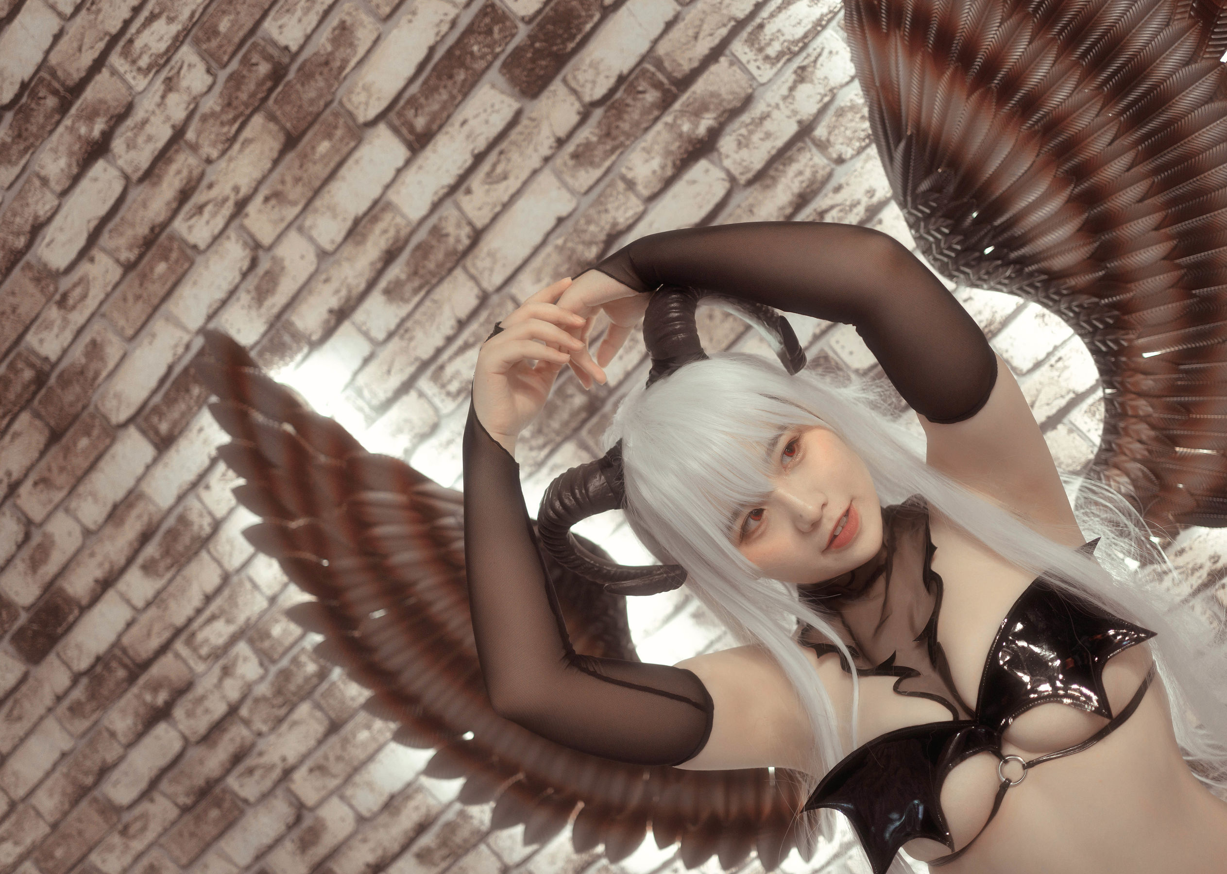 [Cosplay] 七月喵子 - 妈妈子 魅魔