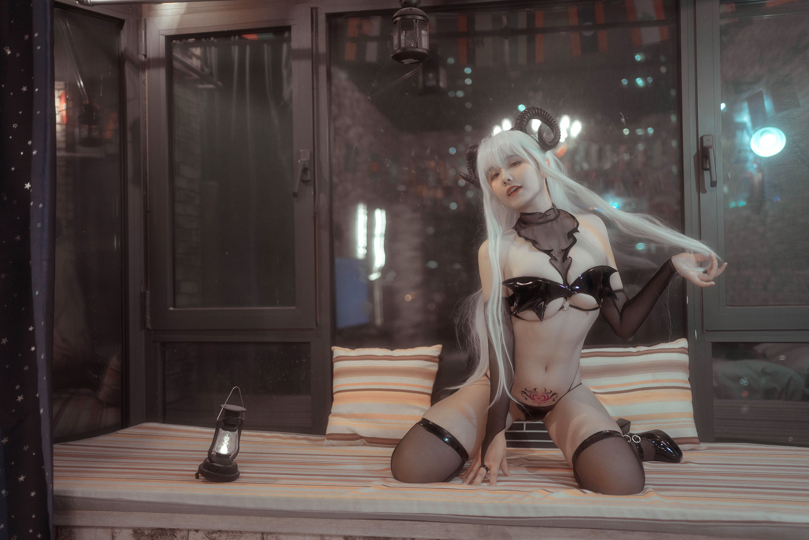 [Cosplay] 七月喵子 - 妈妈子 魅魔