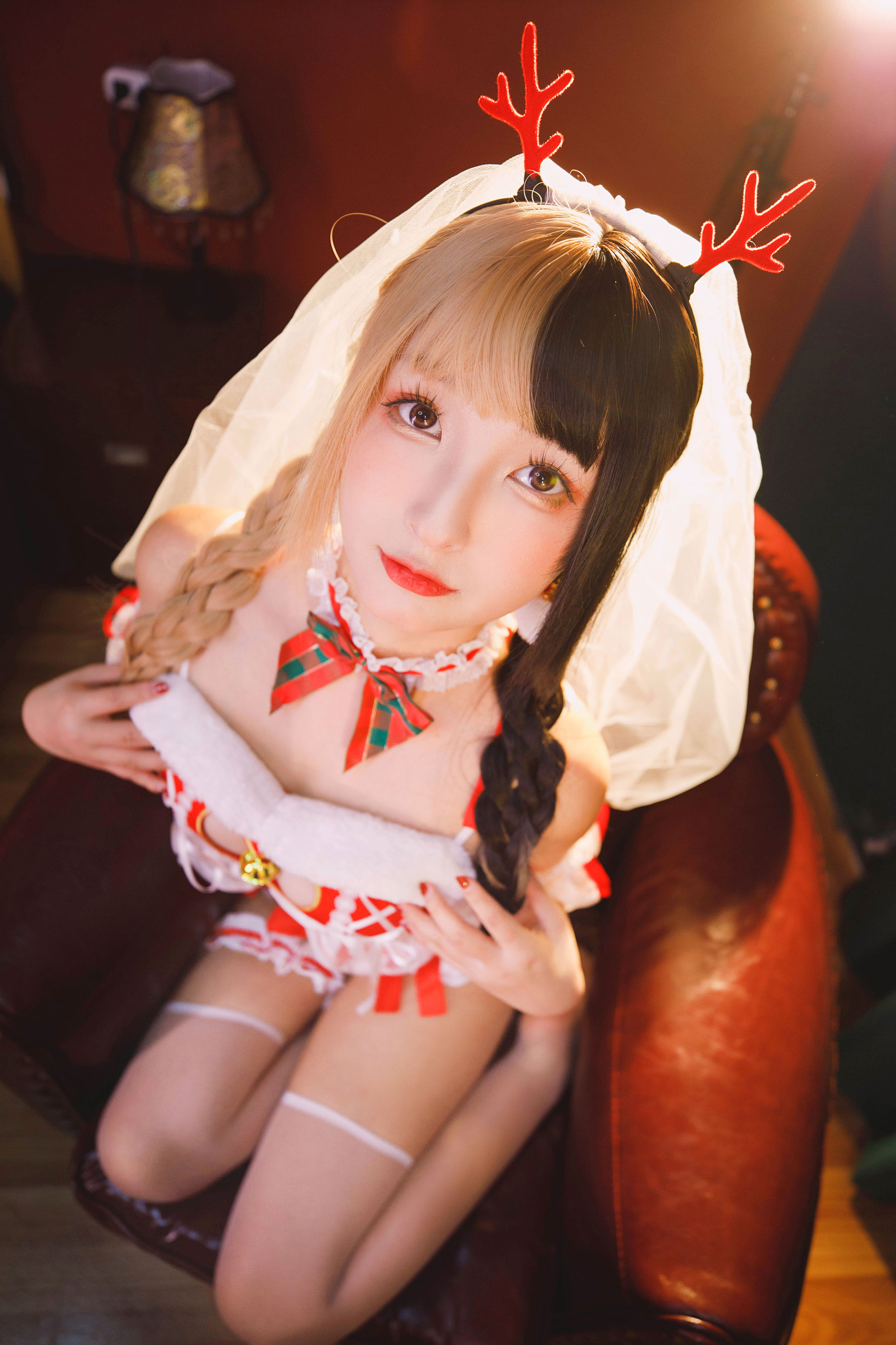 [Cosplay] 萝莉神楽板真冬之鹿の恩返し