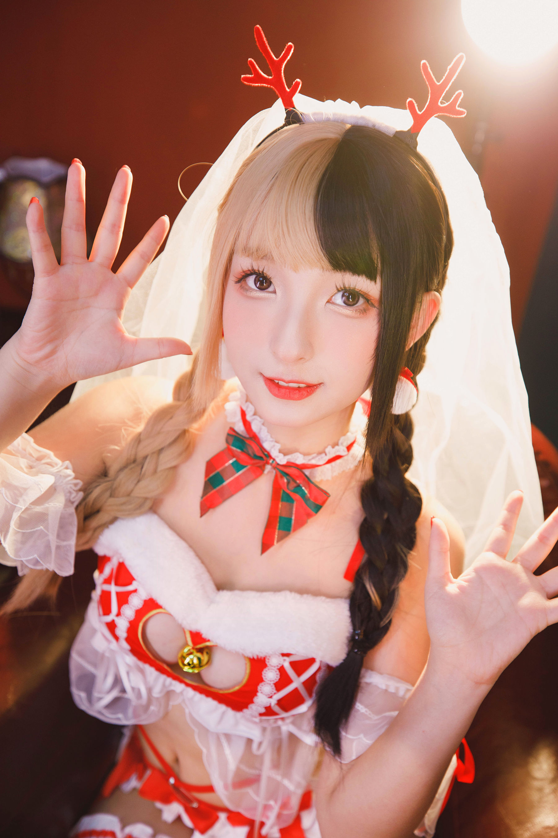 [Cosplay] 萝莉神楽板真冬之鹿の恩返し