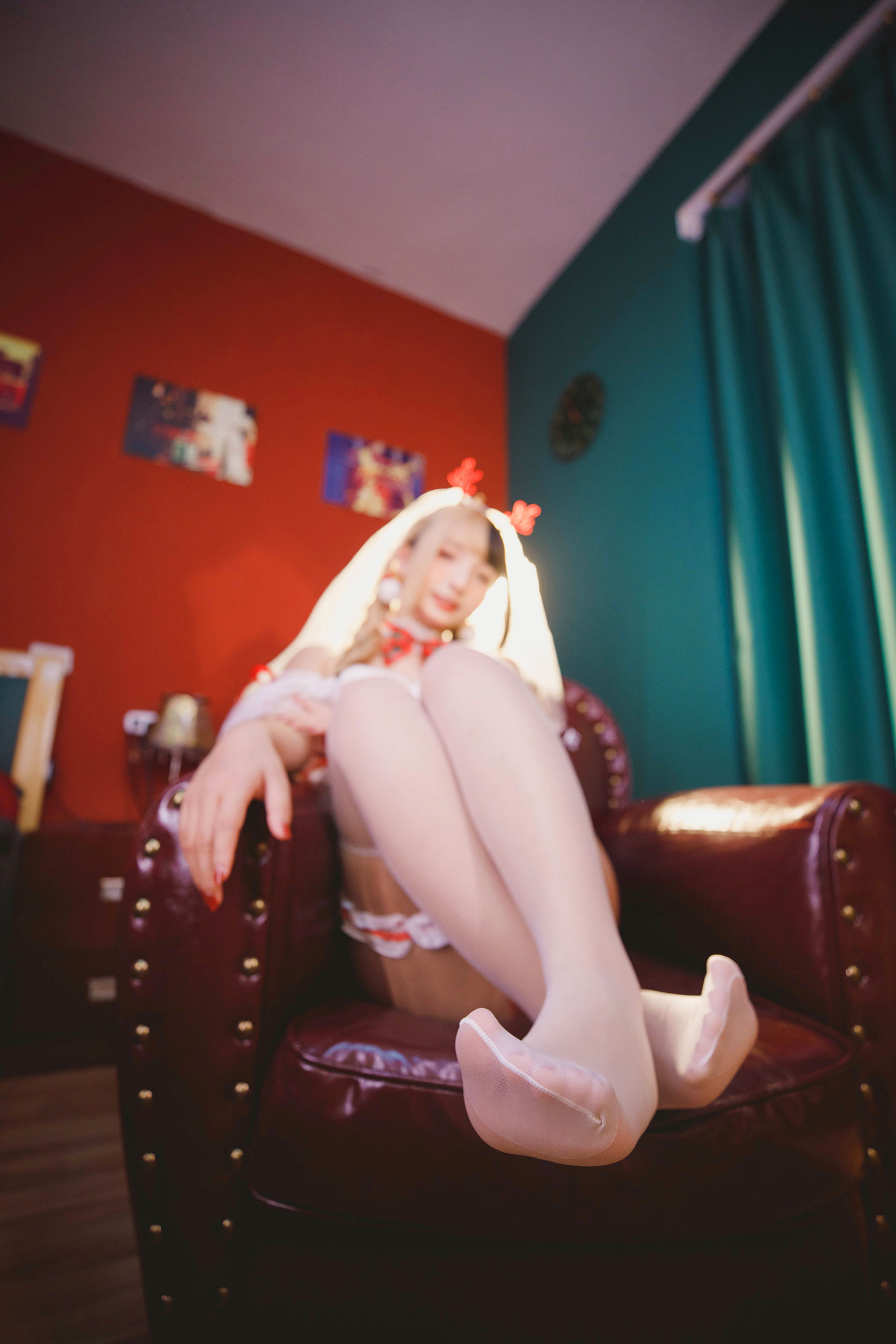 [Cosplay] 萝莉神楽板真冬之鹿の恩返し