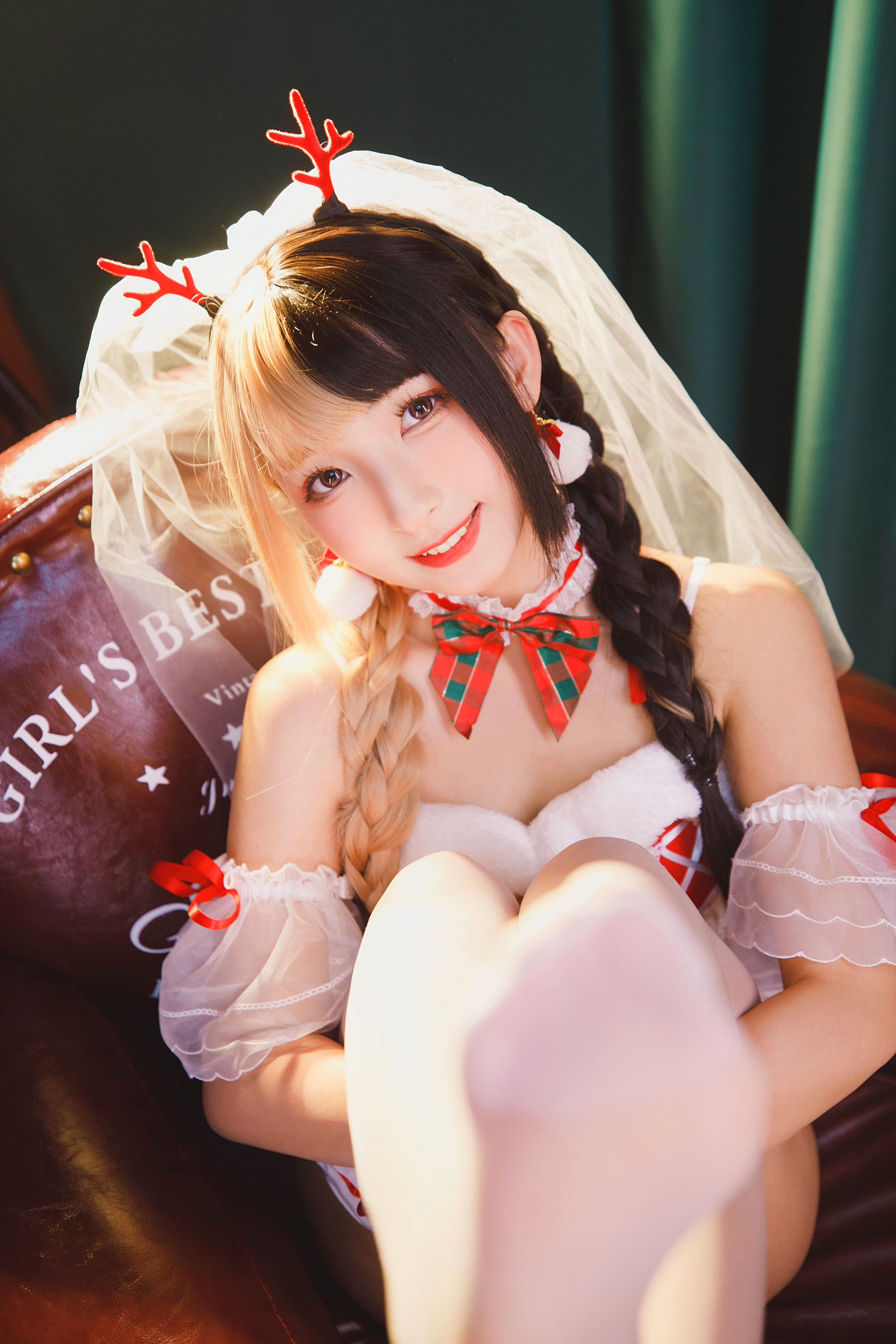 [Cosplay] 萝莉神楽板真冬之鹿の恩返し