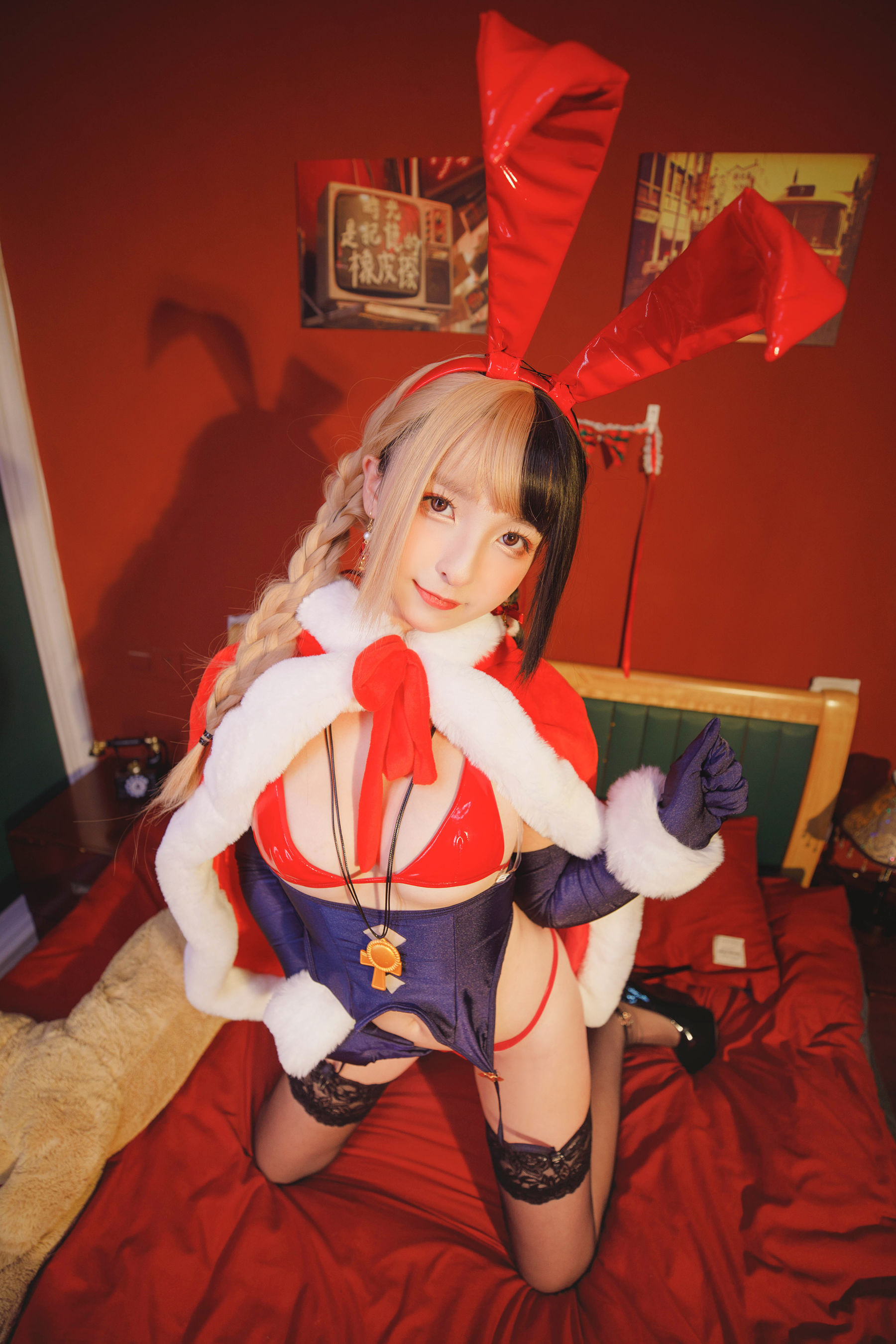 [Cosplay] 萝莉神楽板真冬之鹿の恩返し