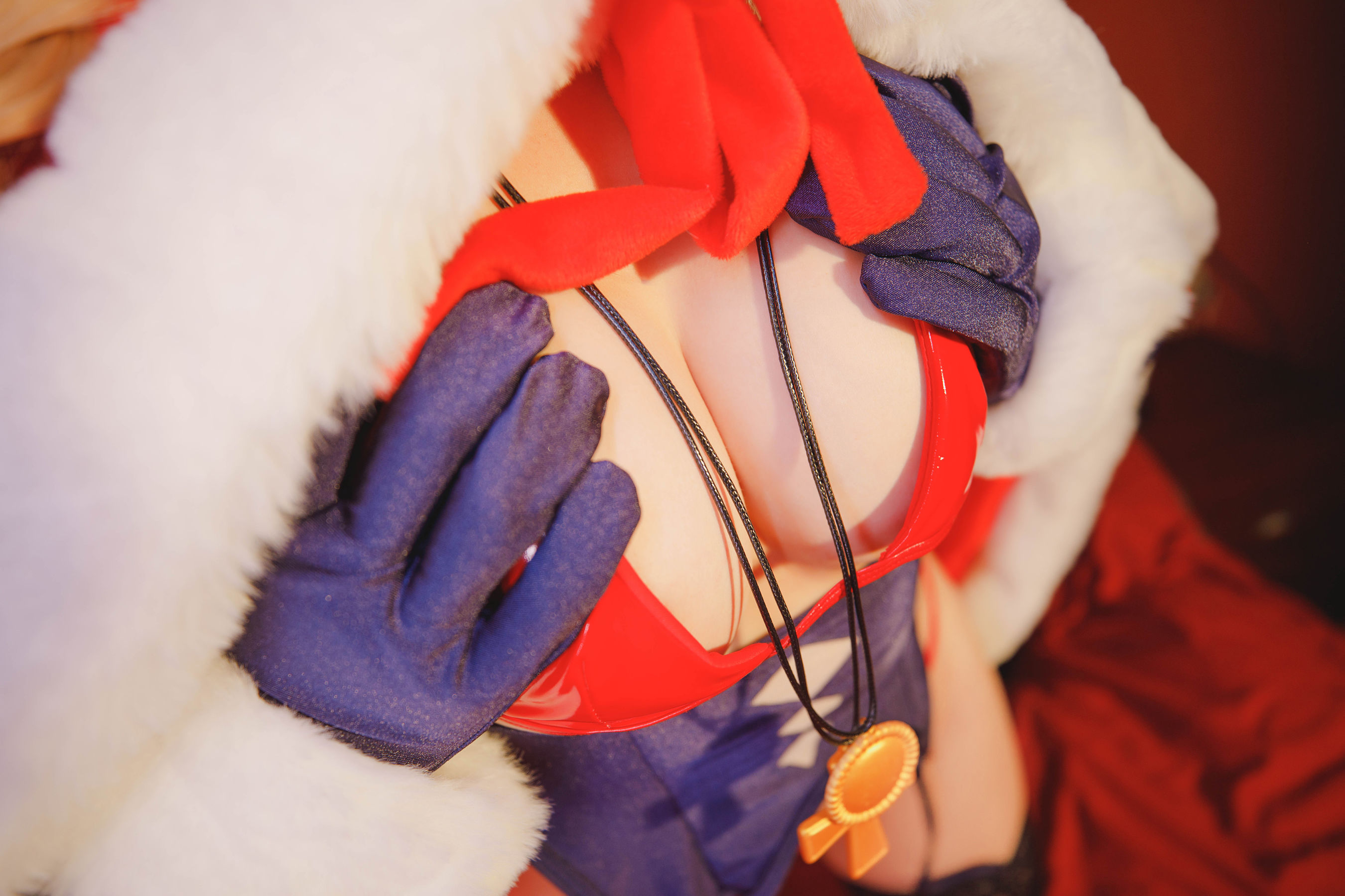[Cosplay] 萝莉神楽板真冬之鹿の恩返し