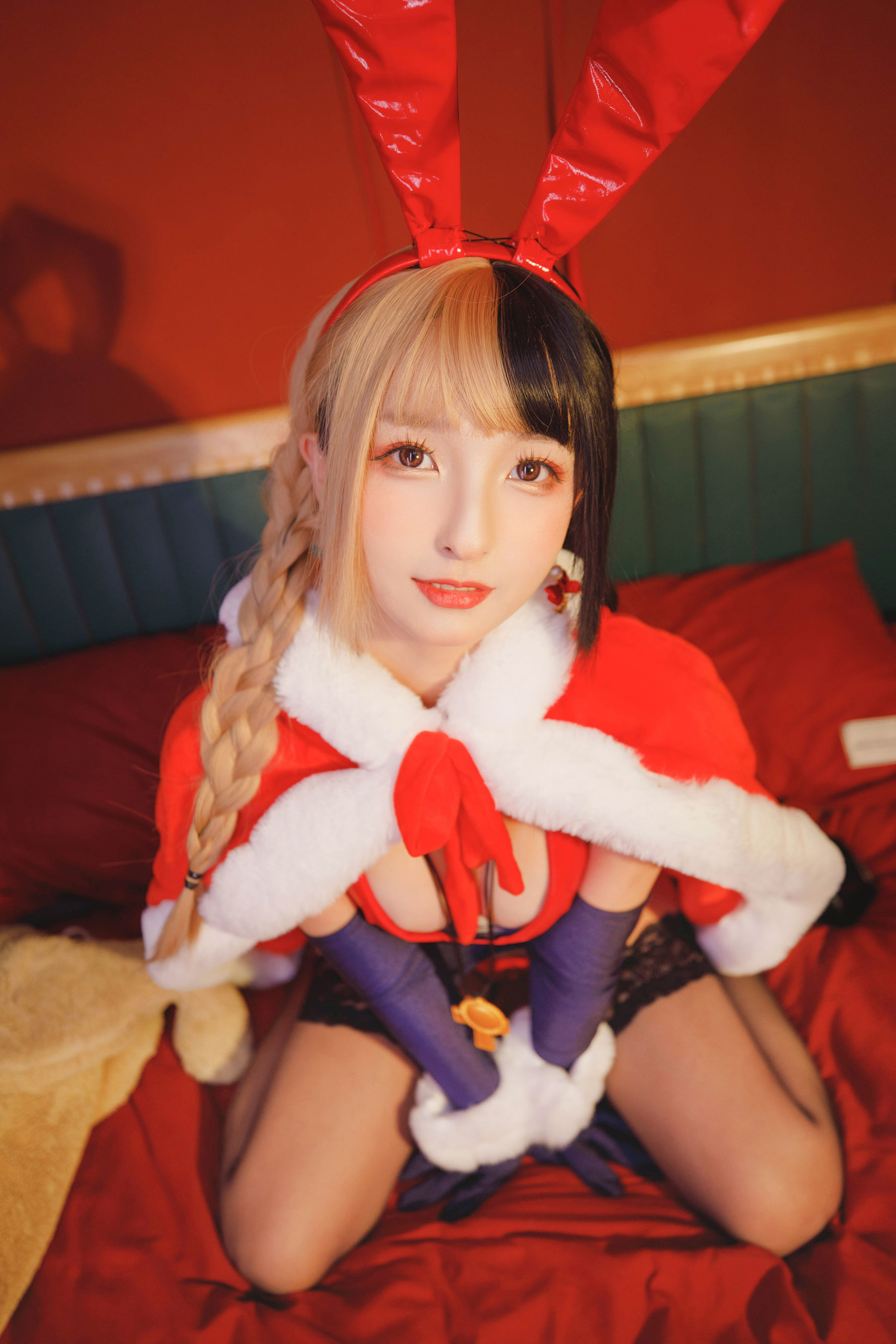 [Cosplay] 萝莉神楽板真冬之鹿の恩返し