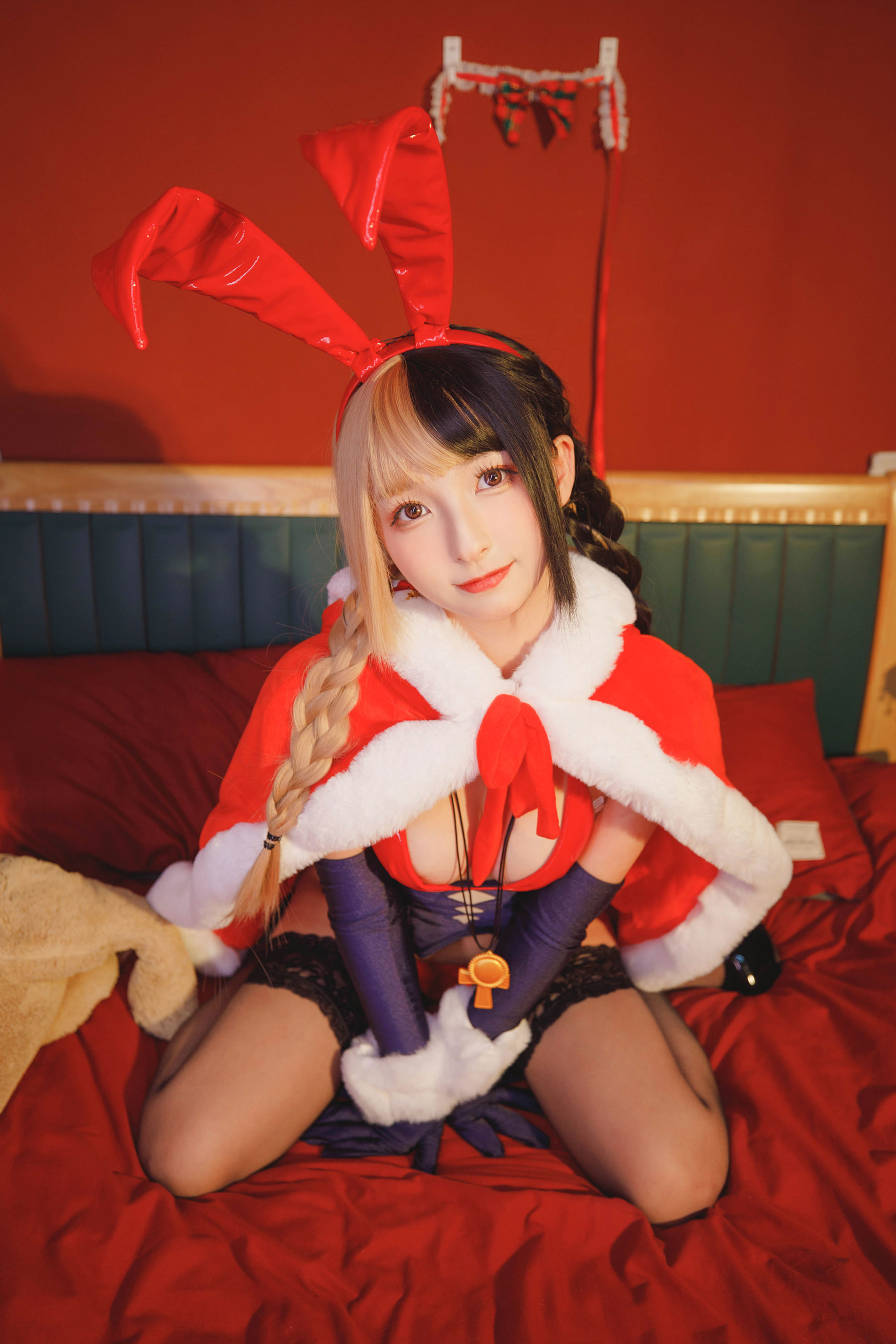 [Cosplay] 萝莉神楽板真冬之鹿の恩返し