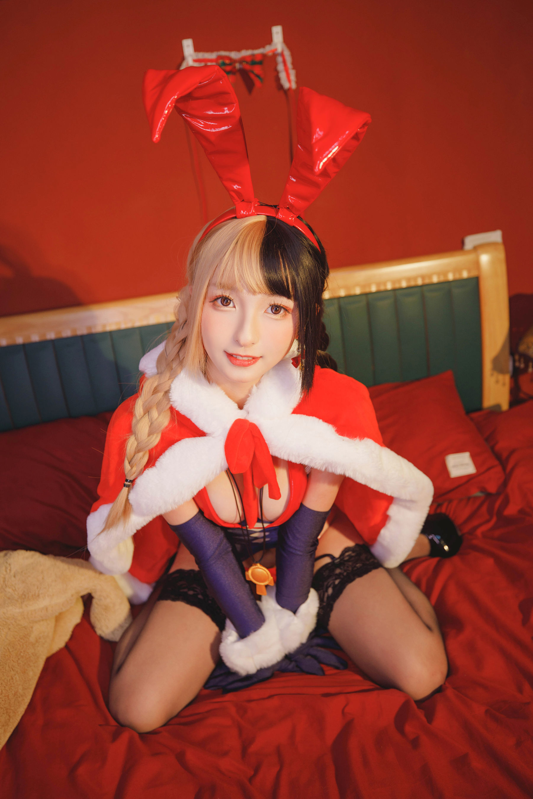 [Cosplay] 萝莉神楽板真冬之鹿の恩返し