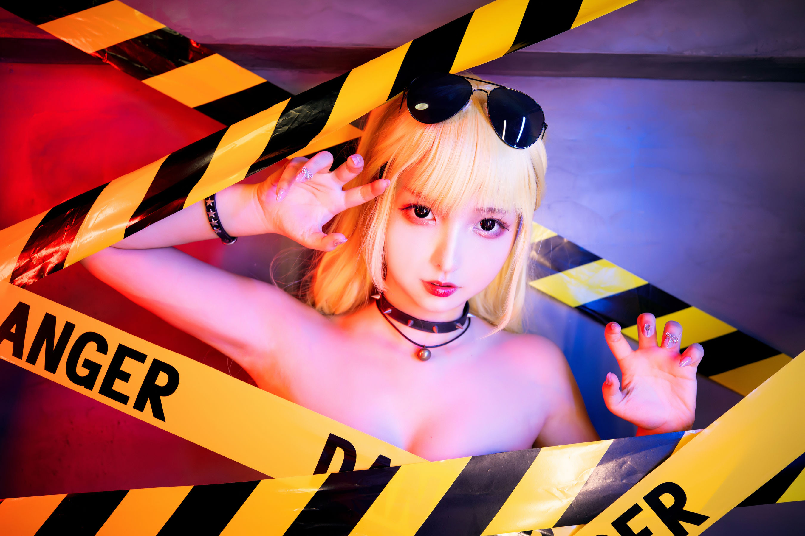 [Cosplay] 萝莉神楽板真冬之立入禁止