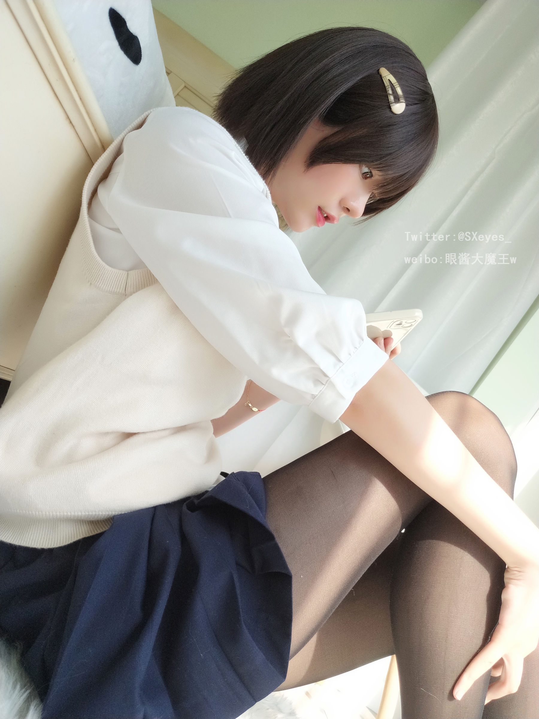 [Cosplay] 萌妹子眼酱大魔王w - 小学妹