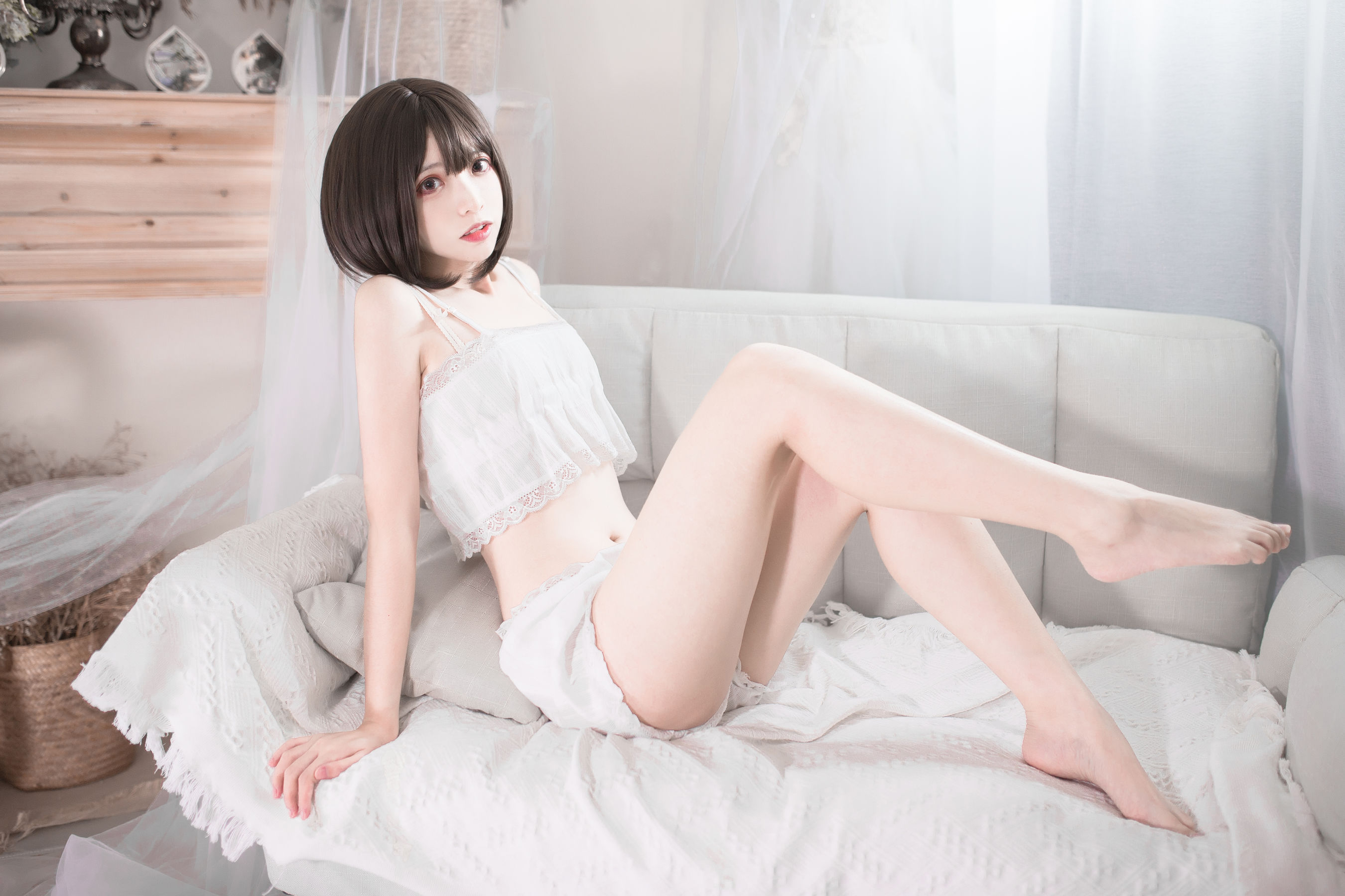 [Cosplay] 疯猫ss - 眼镜娘