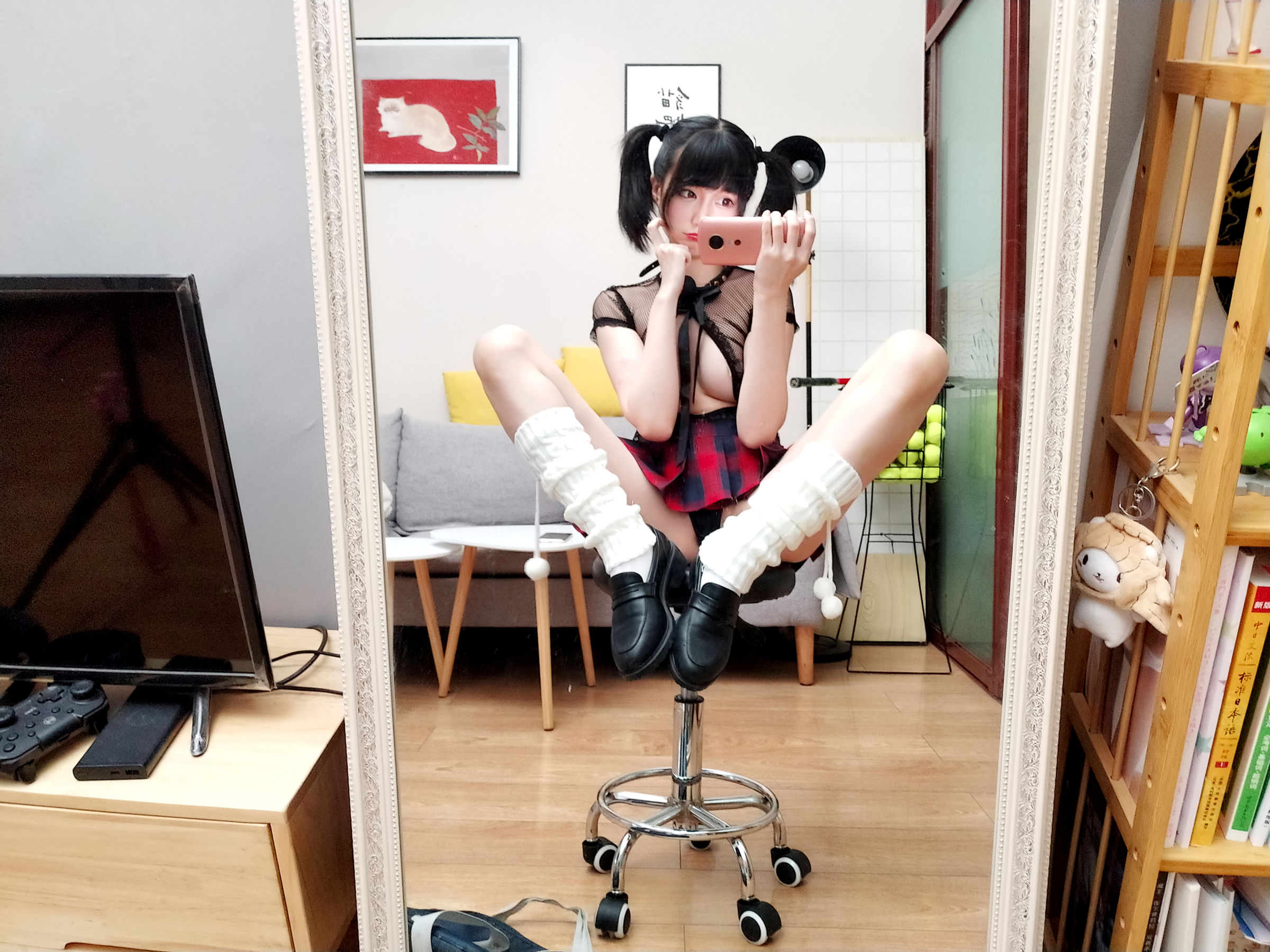 [Cosplay] NAGISA魔物喵[fantia] - いじめっ子の不良少女