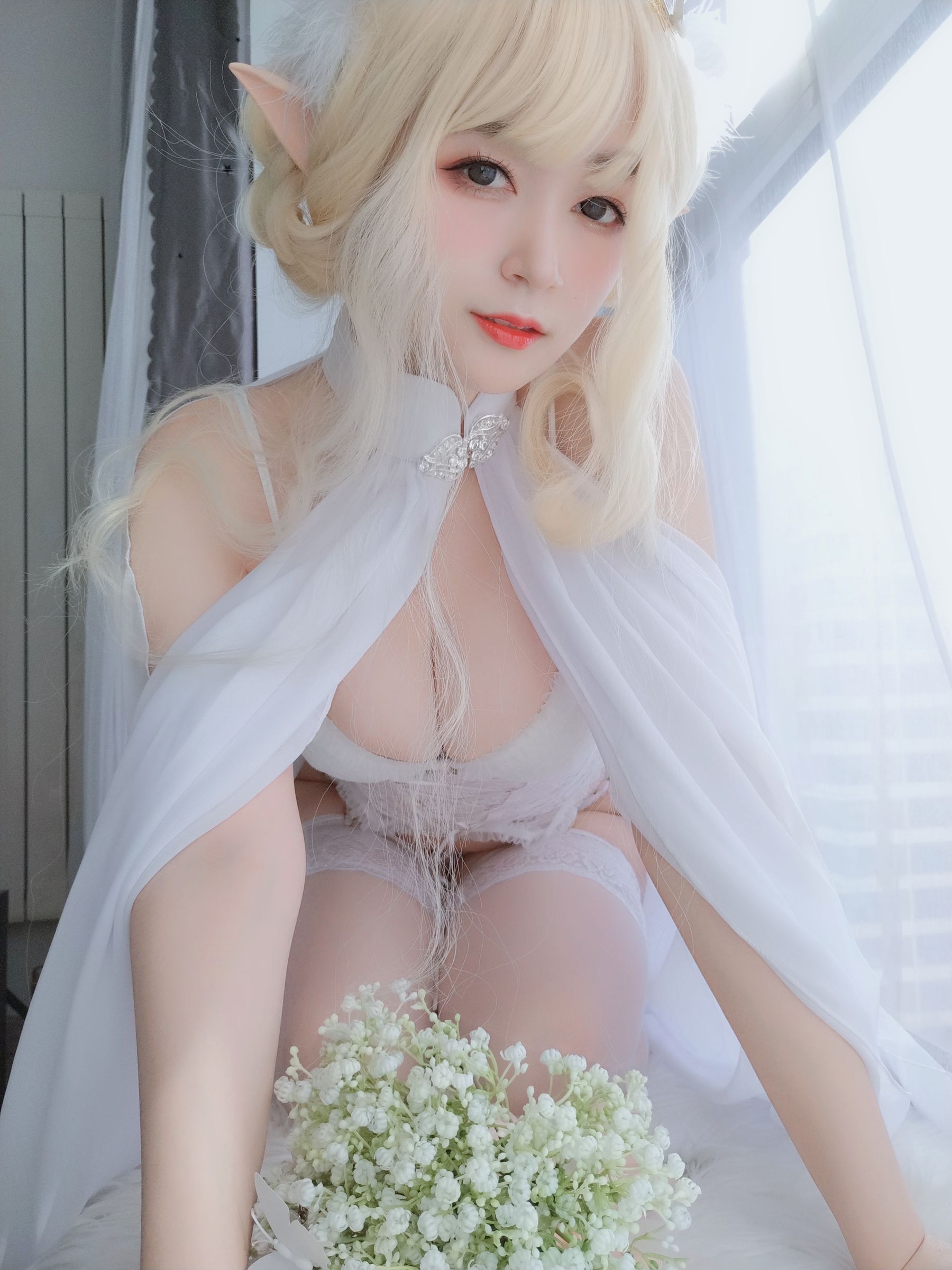 [Cosplay] Coser小姐姐白银 - 小白羊