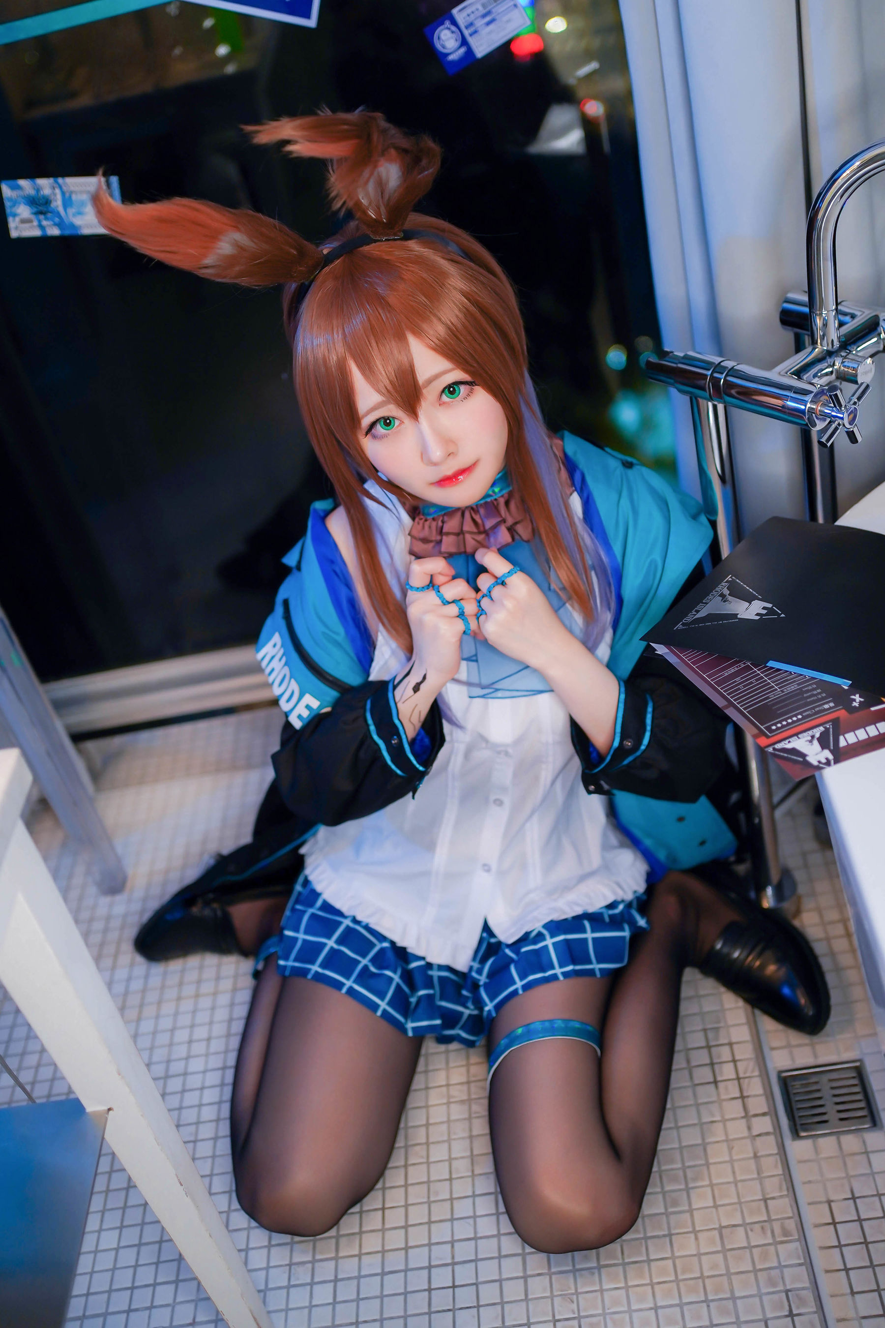 [Cosplay] COS妹子Arty亞緹 - 黑丝兔女郎