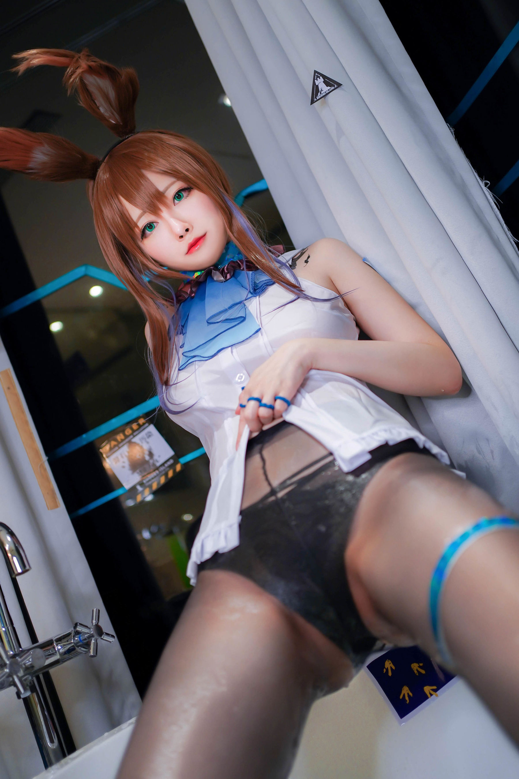 [Cosplay] COS妹子Arty亞緹 - 黑丝兔女郎