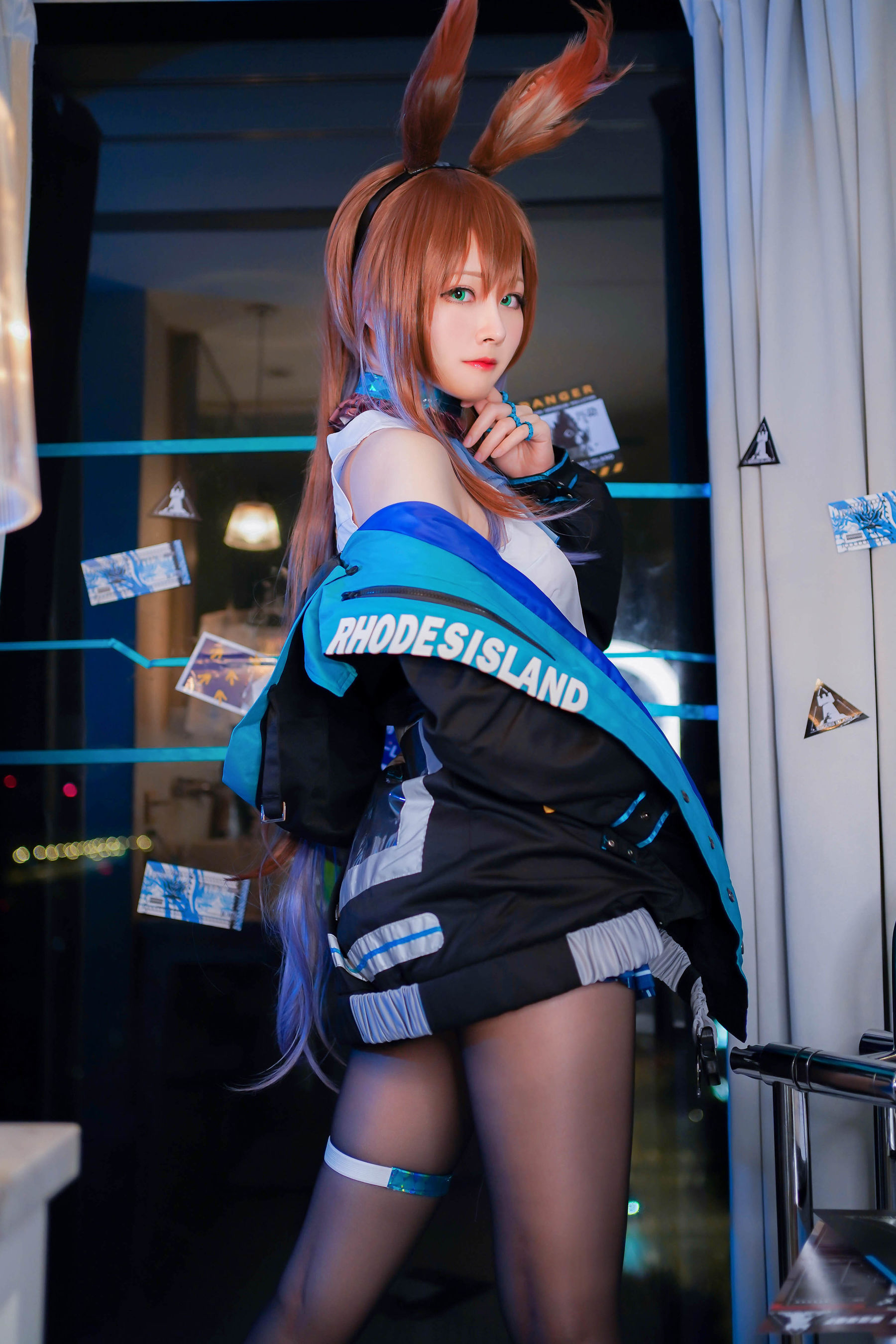 [Cosplay] COS妹子Arty亞緹 - 黑丝兔女郎