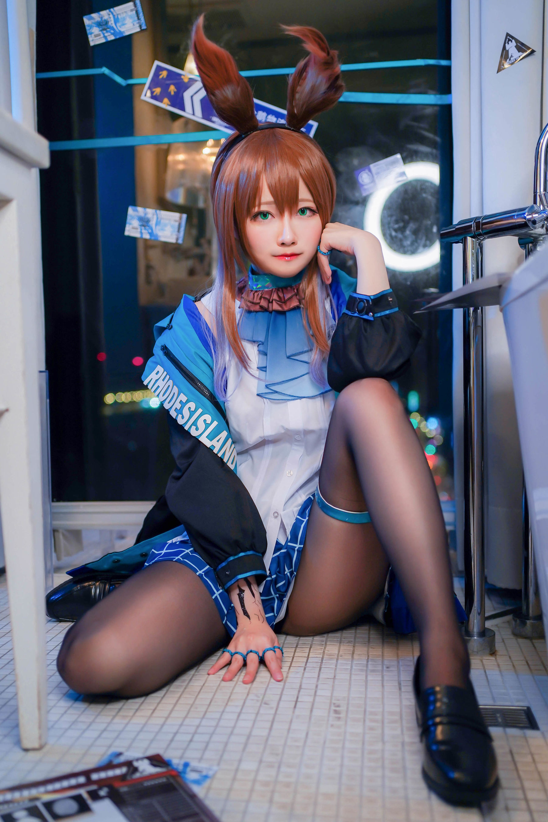 [Cosplay] COS妹子Arty亞緹 - 黑丝兔女郎