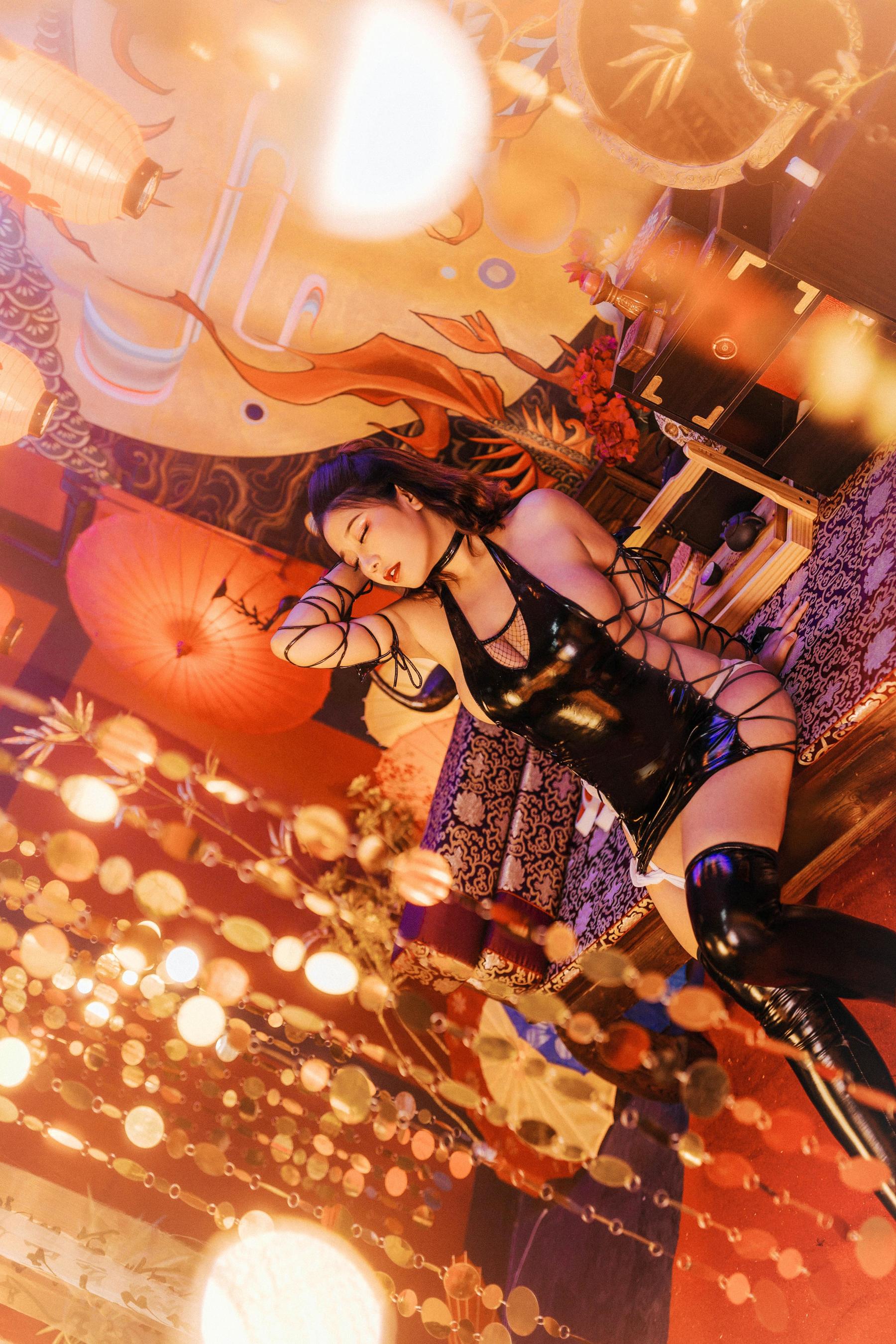 [Cosplay] 动漫博主穆零Mu0 - 黑胶