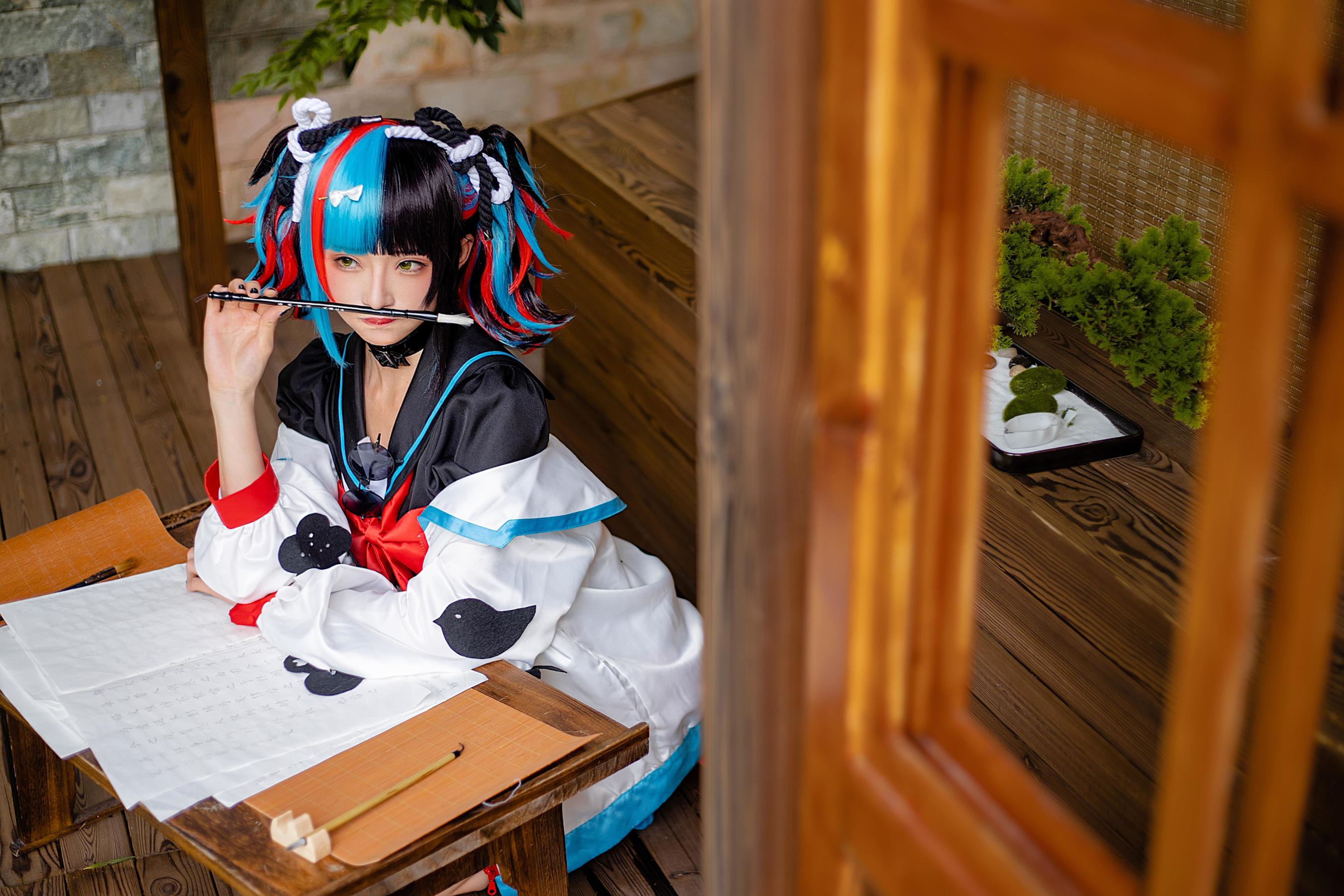 [Cosplay] 动漫博主Kitaro_绮太郎 - 清少纳言