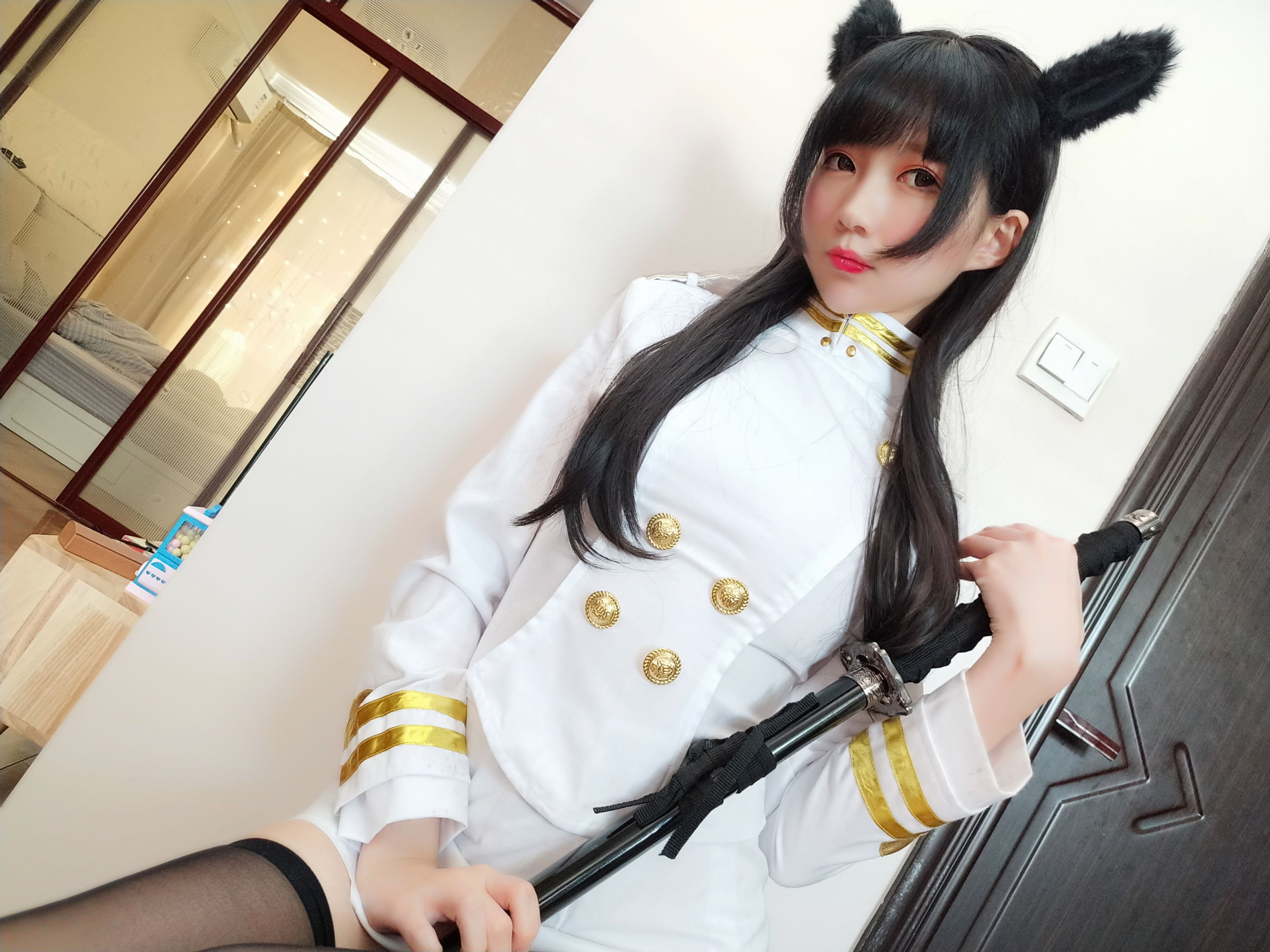 [Cosplay] NAGISA魔物喵[fantia] - 戦損愛宕