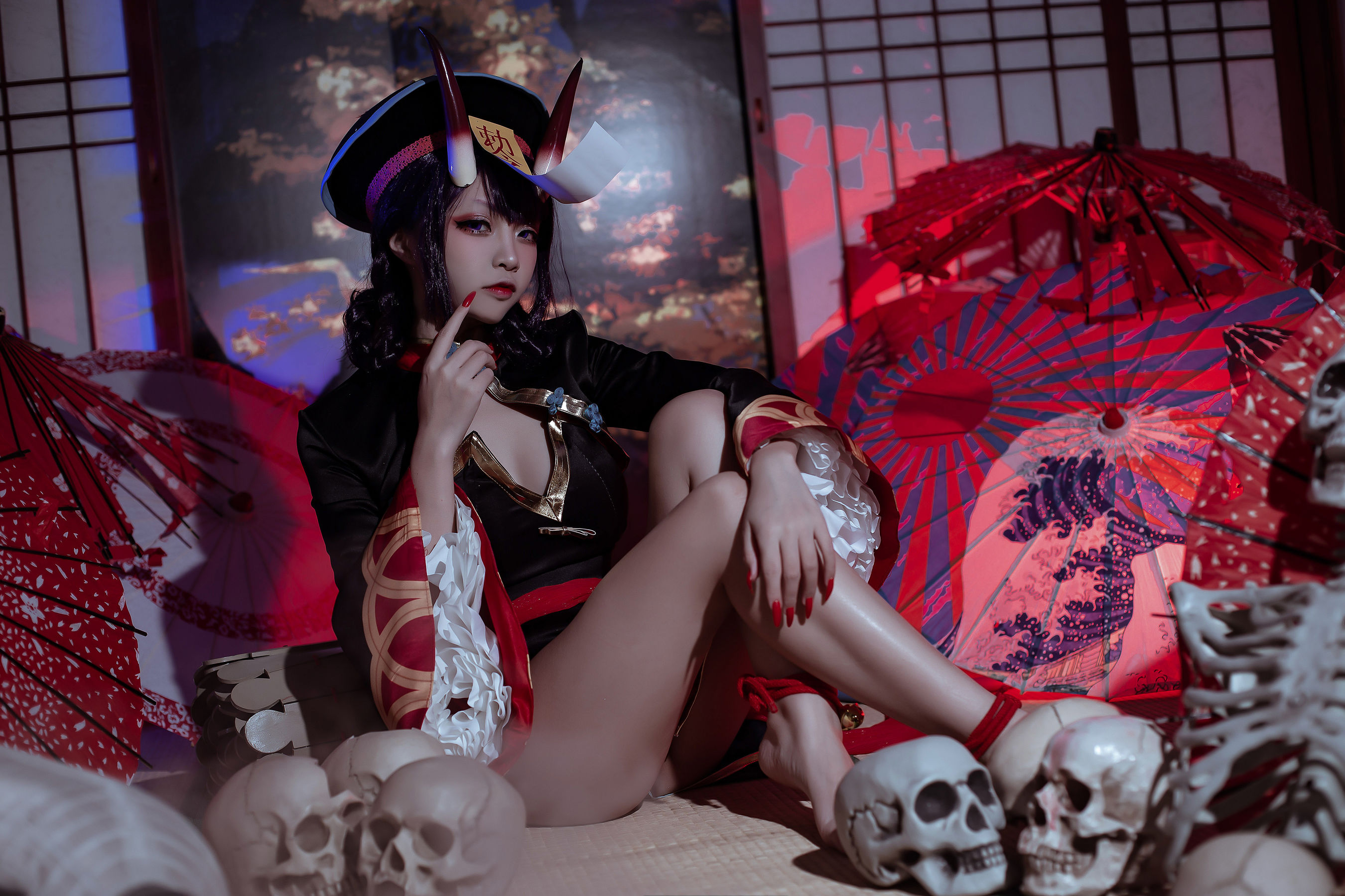[Cosplay] 人气Coser二佐Nisa - fate酒吞僵尸童子