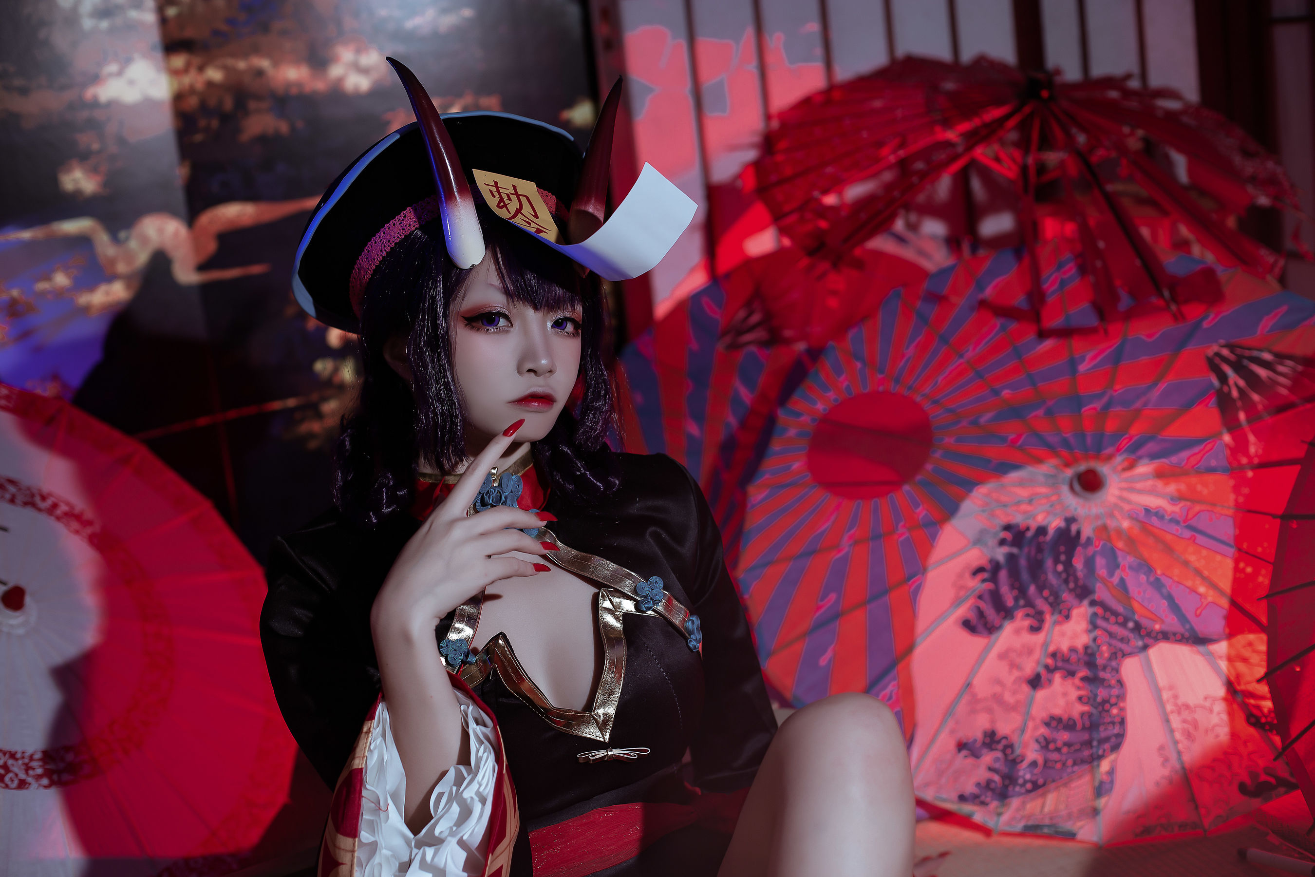 [Cosplay] 人气Coser二佐Nisa - fate酒吞僵尸童子